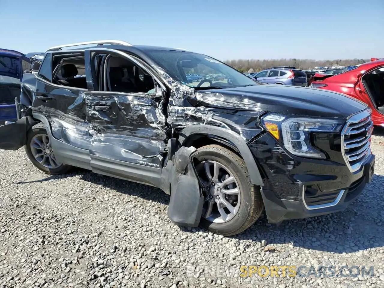 4 Фотография поврежденного автомобиля 3GKALPEV8NL128932 GMC TERRAIN 2022