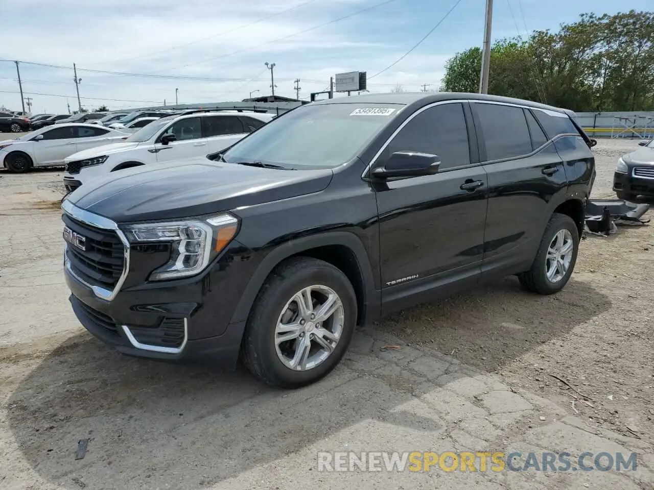 1 Фотография поврежденного автомобиля 3GKALTEV0NL111163 GMC TERRAIN 2022