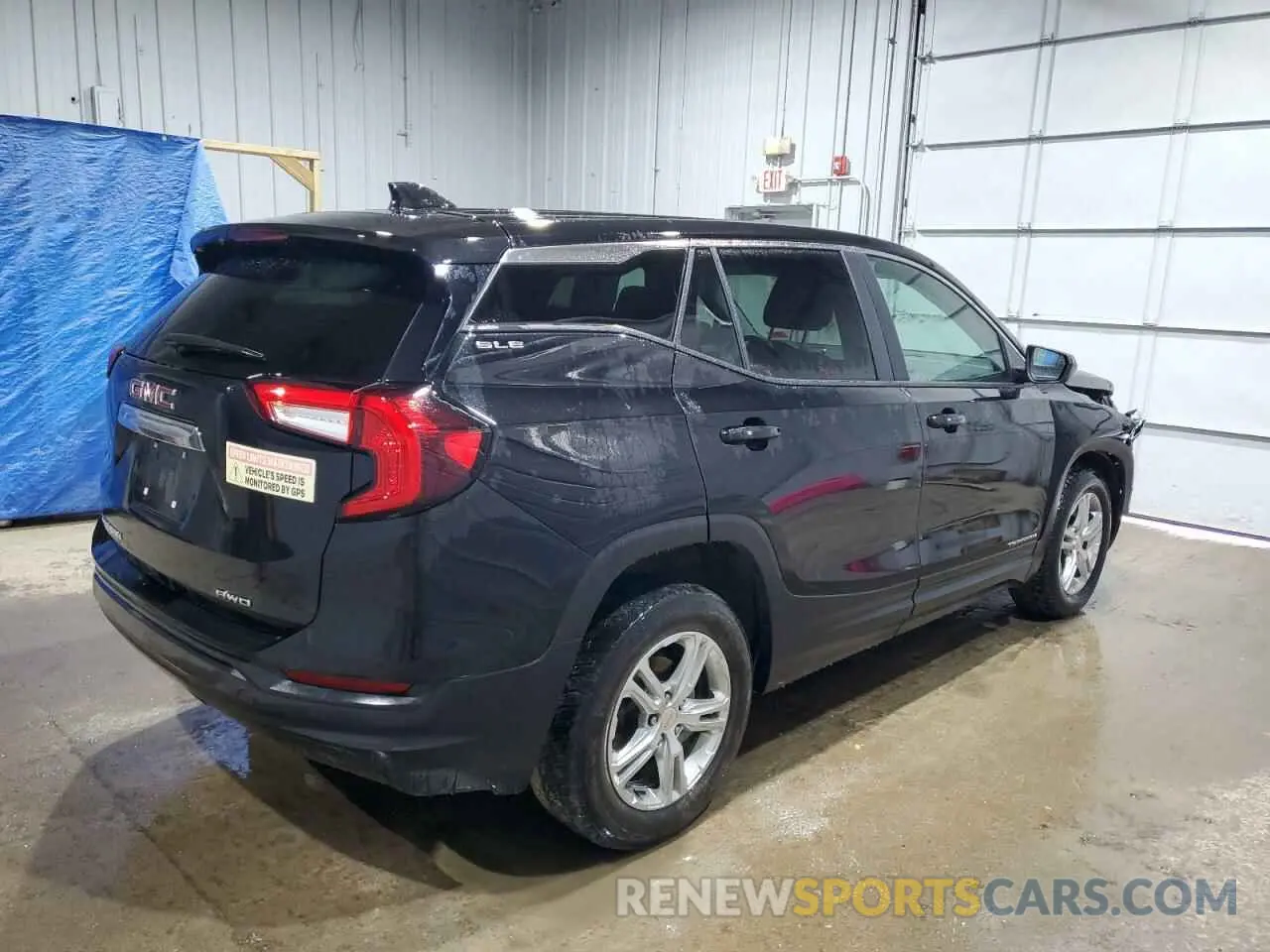 3 Photograph of a damaged car 3GKALTEV1NL178290 GMC TERRAIN 2022
