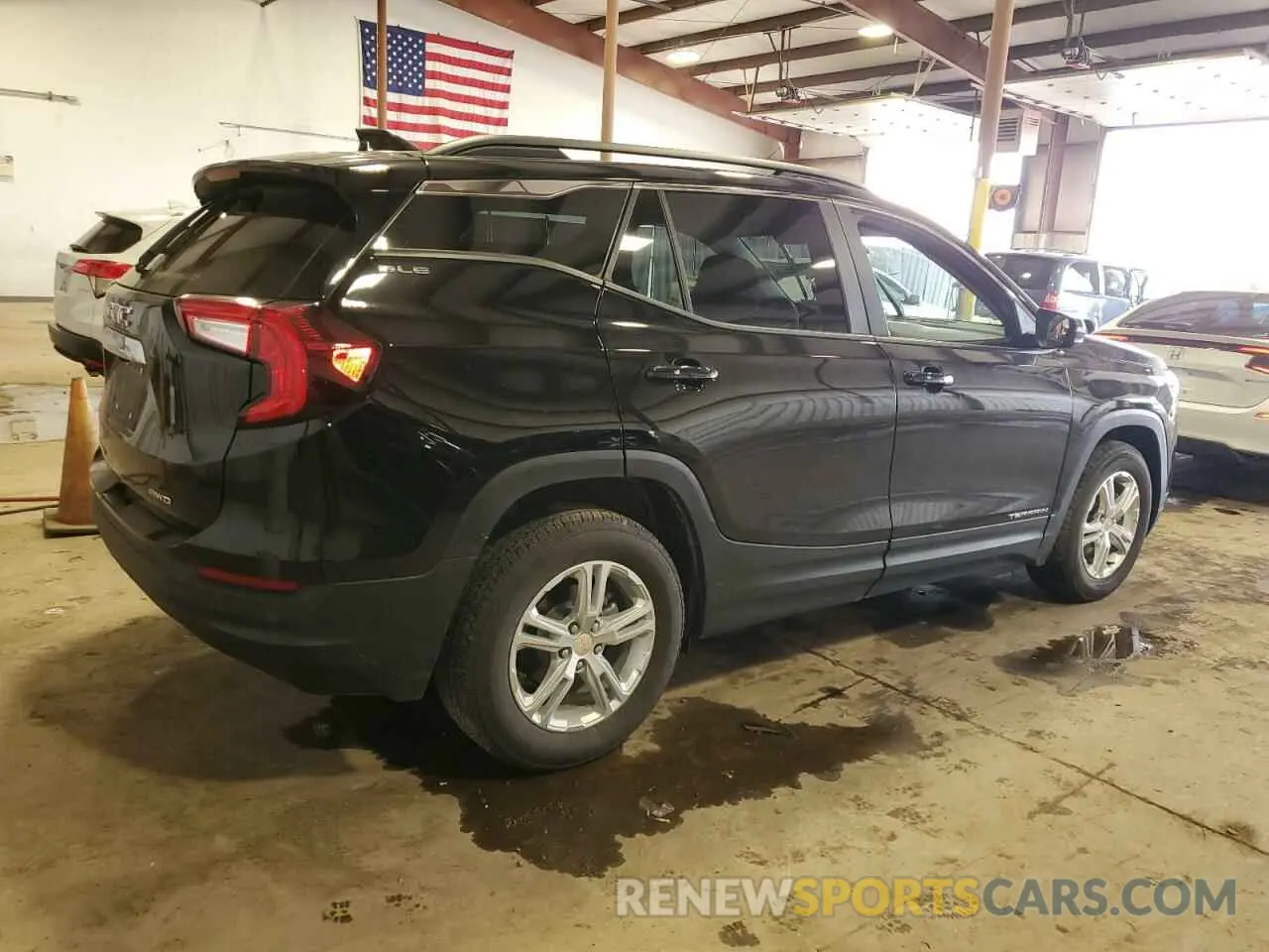3 Фотография поврежденного автомобиля 3GKALTEV1NL221767 GMC TERRAIN 2022