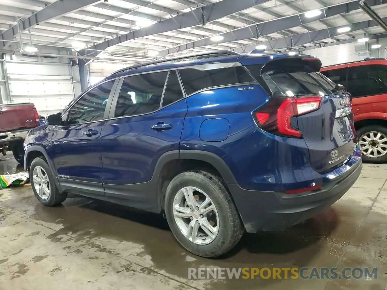 2 Photograph of a damaged car 3GKALTEV1NL228282 GMC TERRAIN 2022