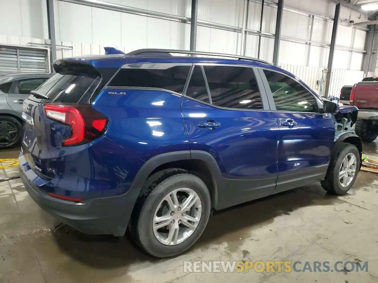 3 Photograph of a damaged car 3GKALTEV1NL228282 GMC TERRAIN 2022