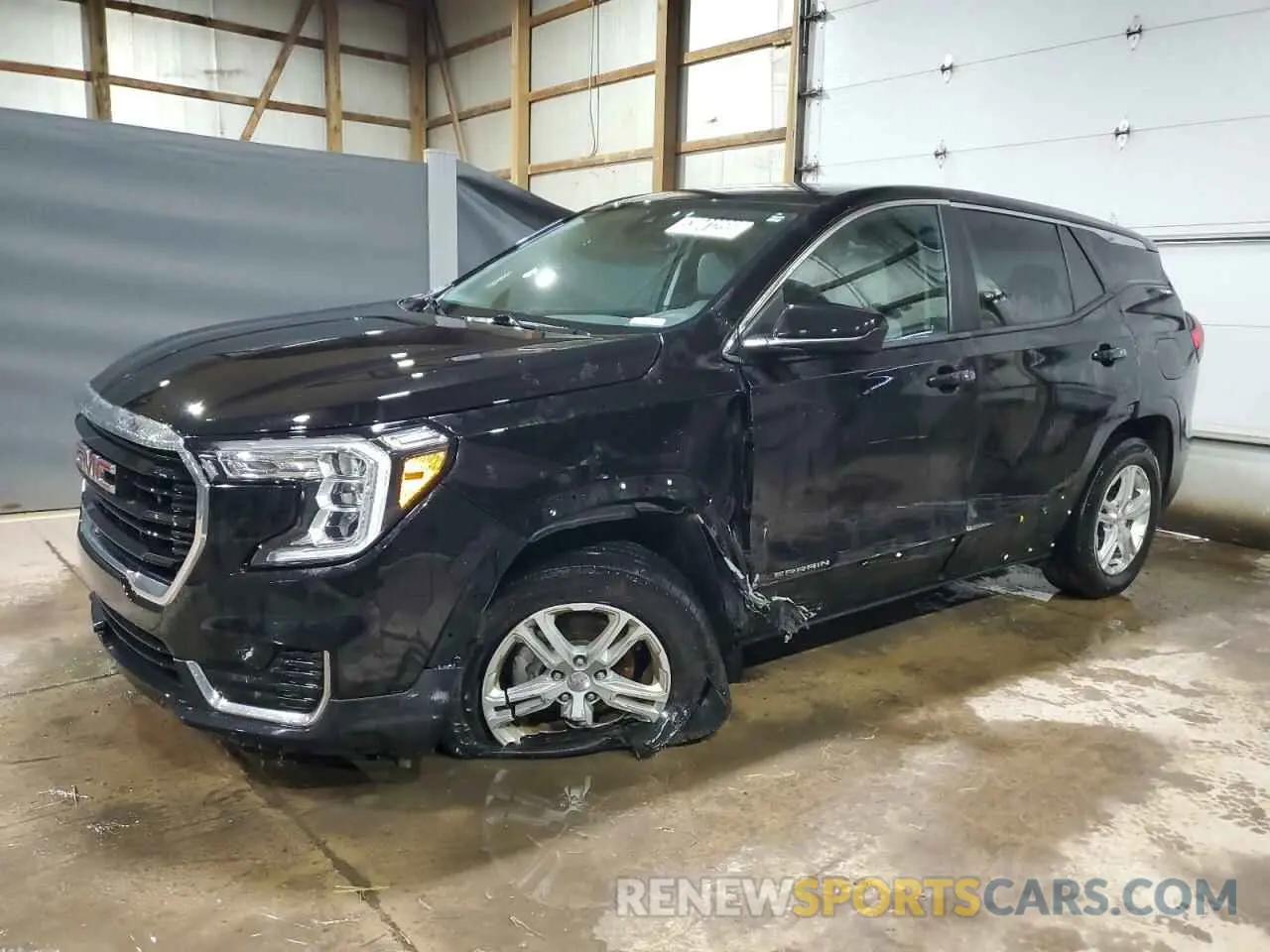 1 Фотография поврежденного автомобиля 3GKALTEV1NL233952 GMC TERRAIN 2022