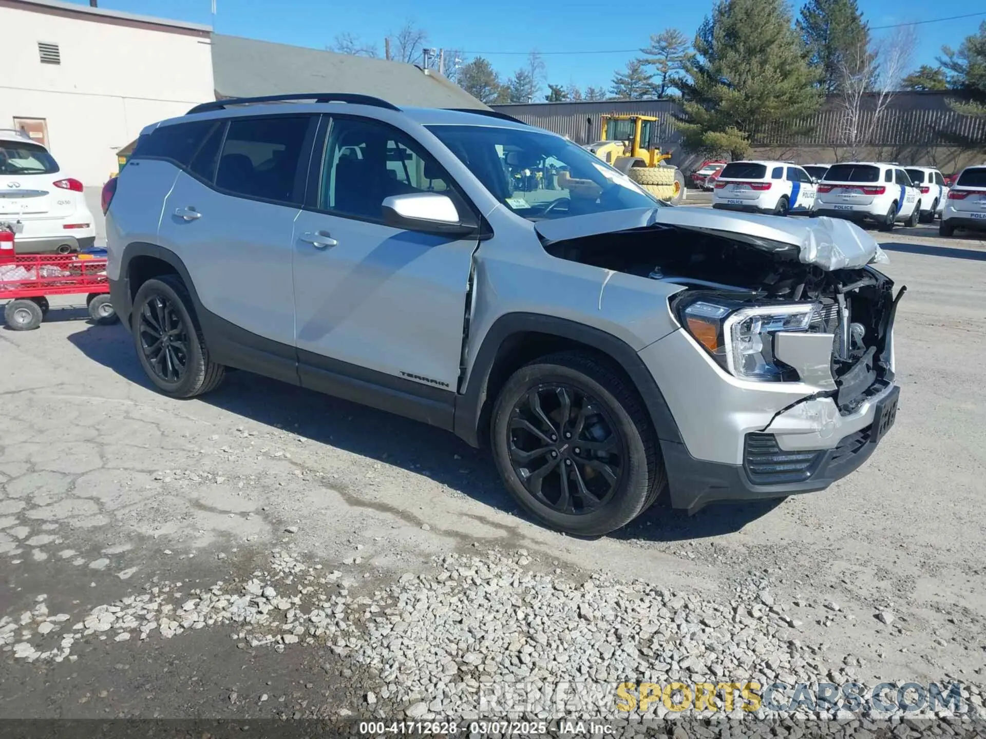 1 Фотография поврежденного автомобиля 3GKALTEV1NL261718 GMC TERRAIN 2022