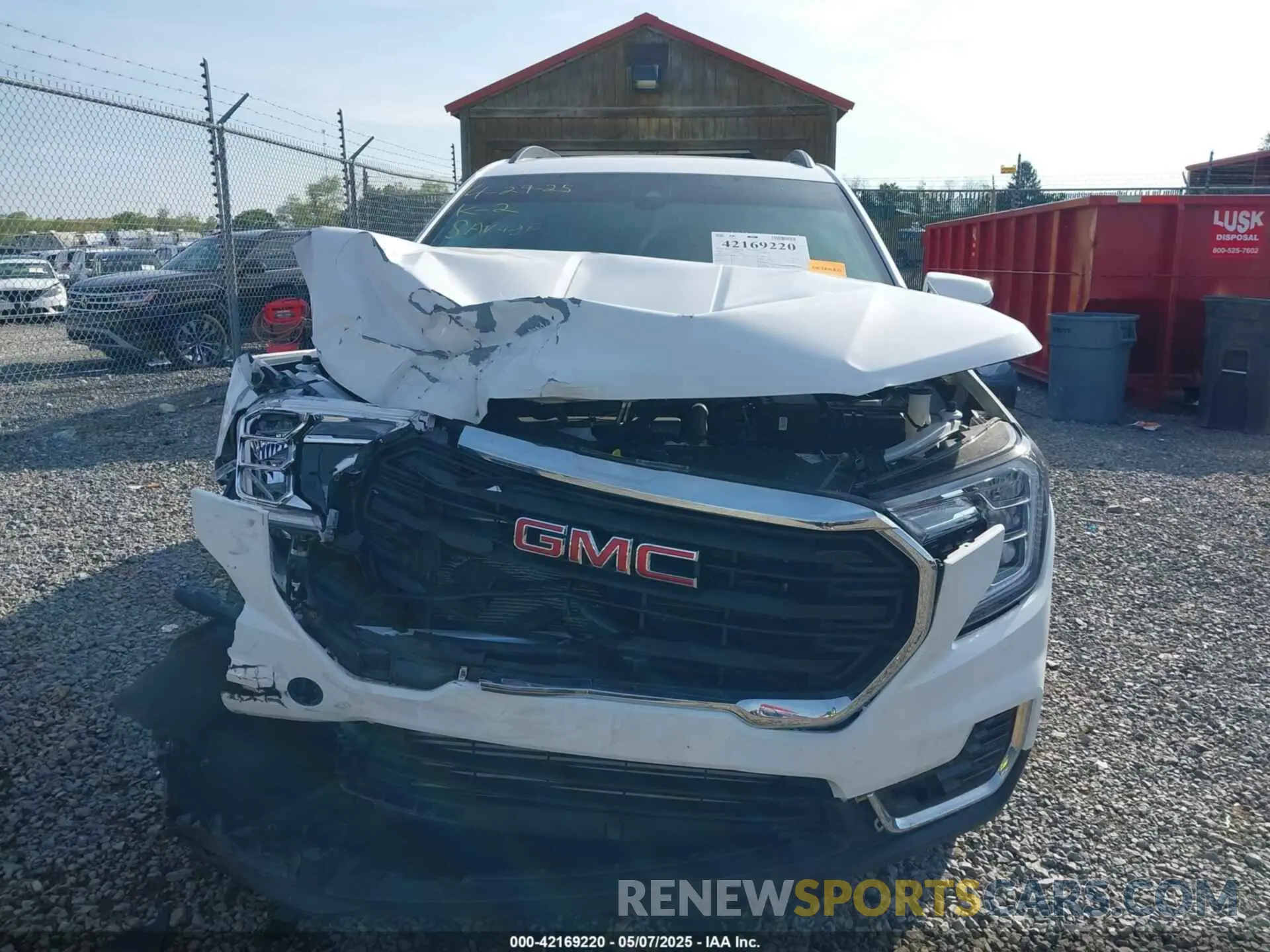 13 Photograph of a damaged car 3GKALTEV2NL127462 GMC TERRAIN 2022