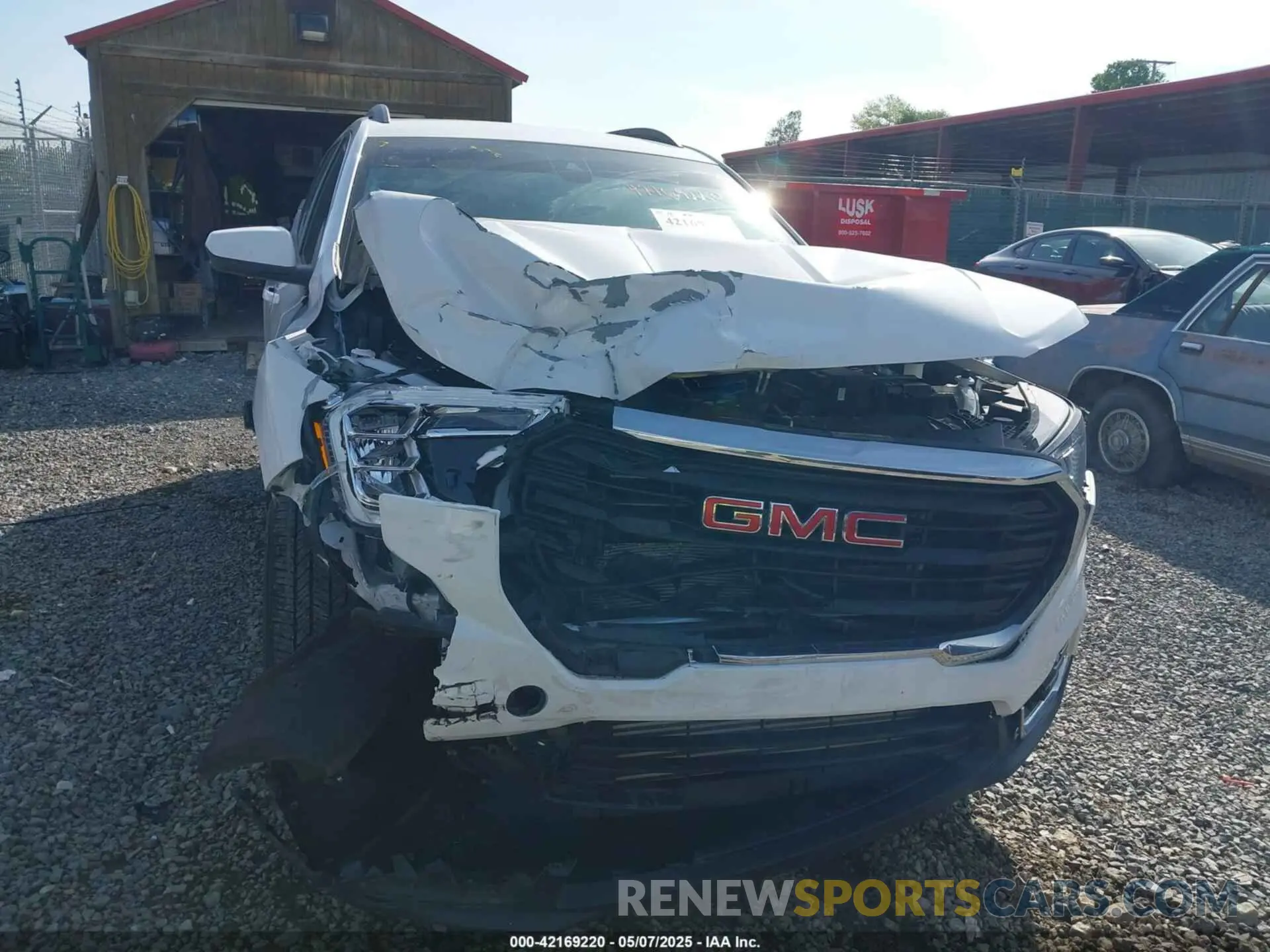 6 Photograph of a damaged car 3GKALTEV2NL127462 GMC TERRAIN 2022