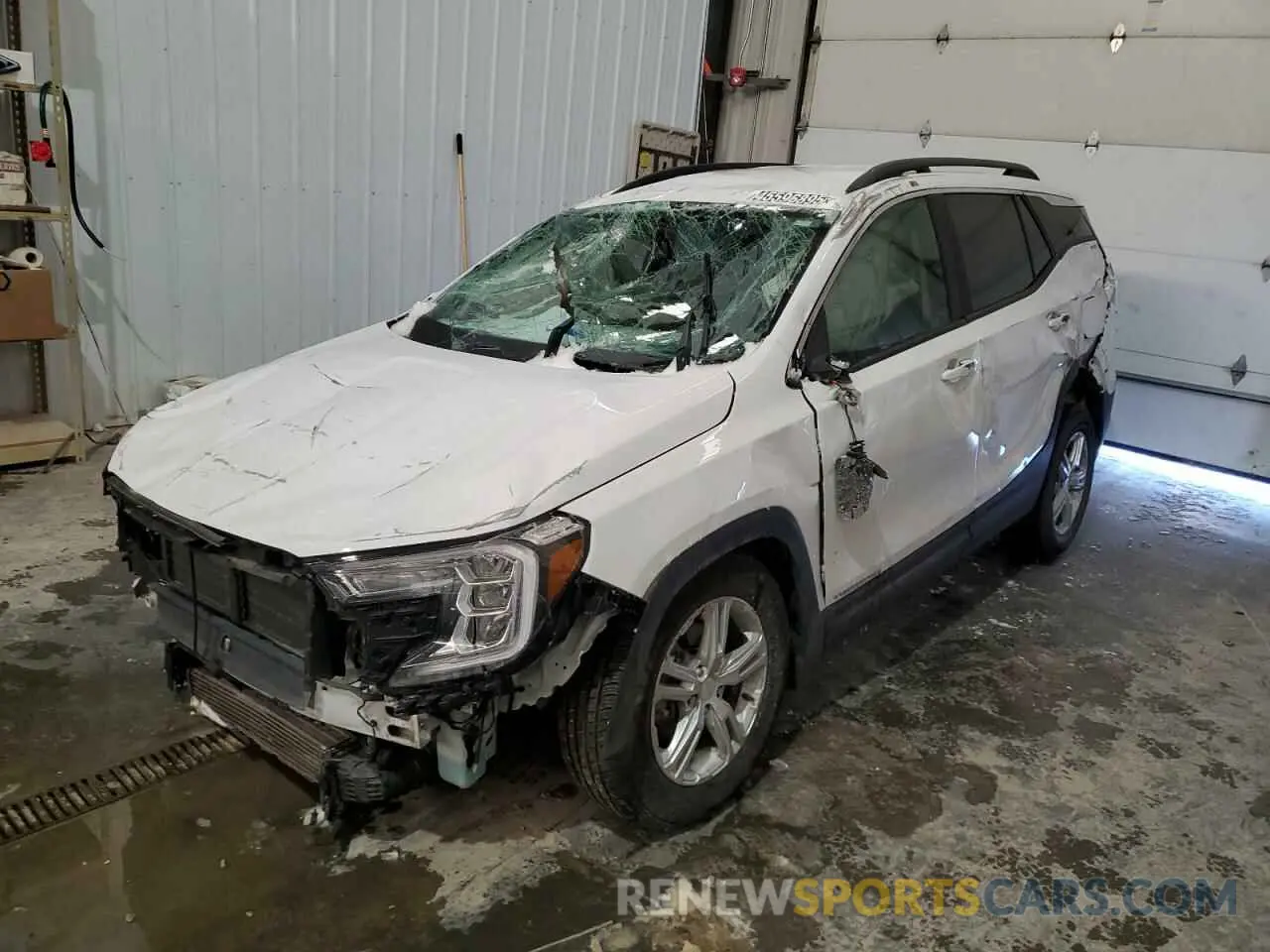 1 Фотография поврежденного автомобиля 3GKALTEV2NL127557 GMC TERRAIN 2022