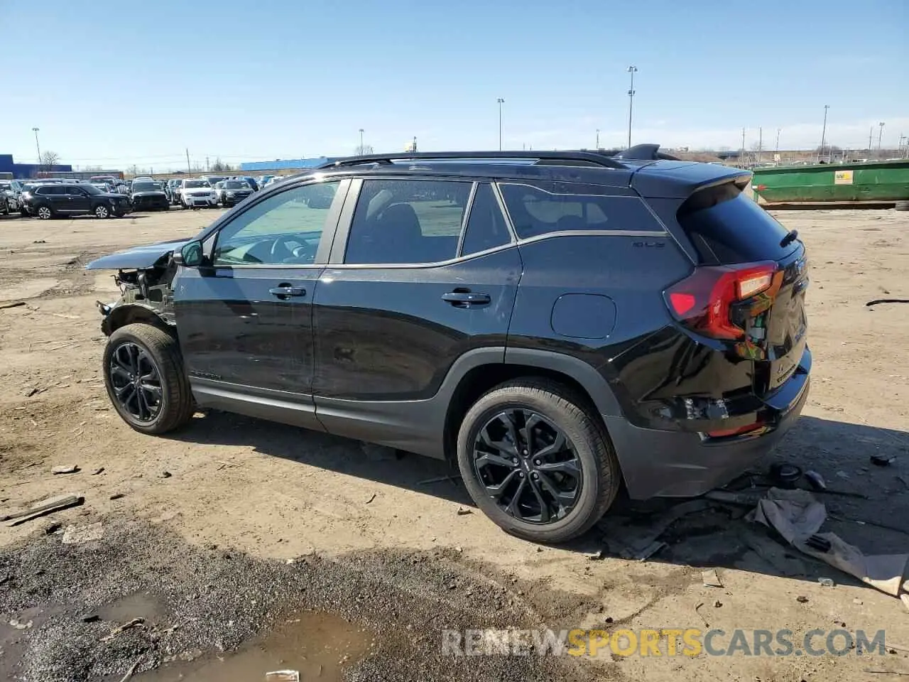 2 Фотография поврежденного автомобиля 3GKALTEV2NL166682 GMC TERRAIN 2022