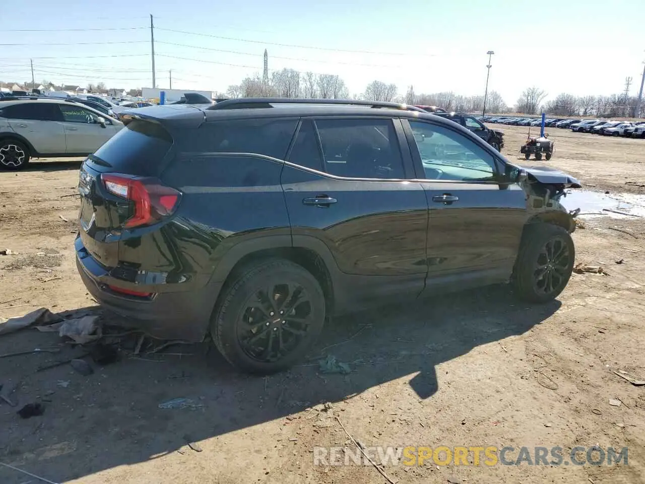 3 Фотография поврежденного автомобиля 3GKALTEV2NL166682 GMC TERRAIN 2022