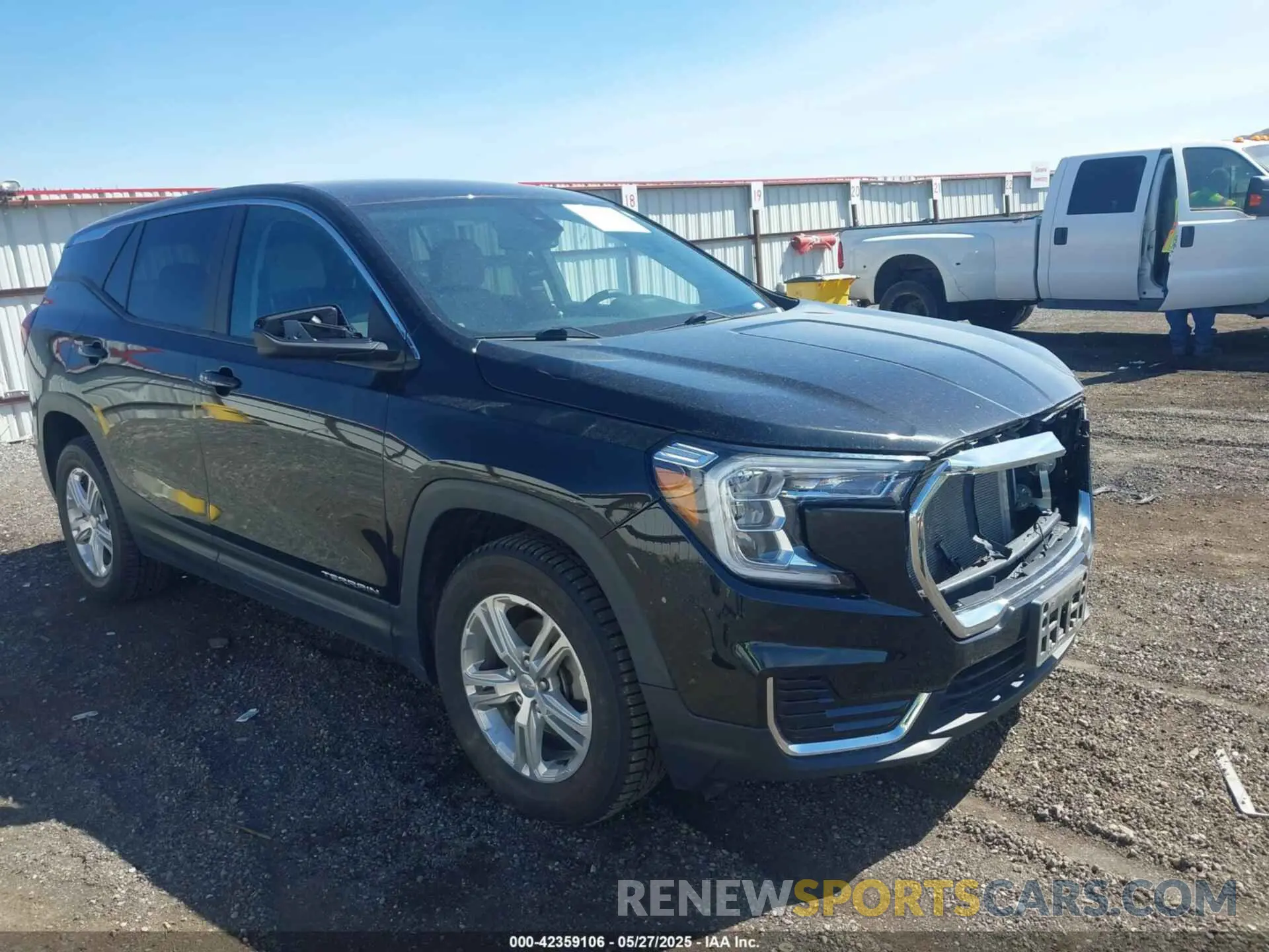 1 Photograph of a damaged car 3GKALTEV3NL167579 GMC TERRAIN 2022