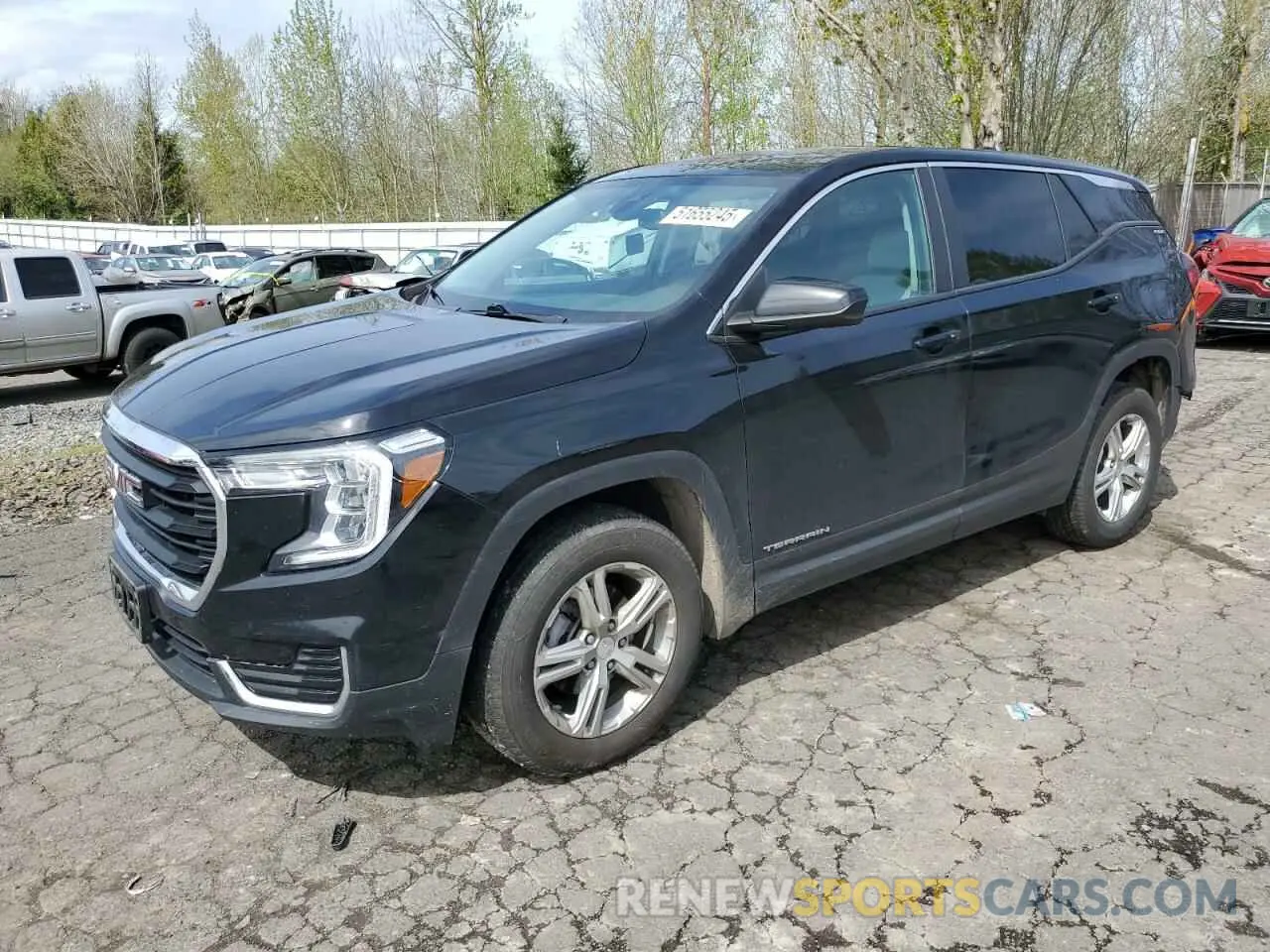 1 Photograph of a damaged car 3GKALTEV3NL167856 GMC TERRAIN 2022