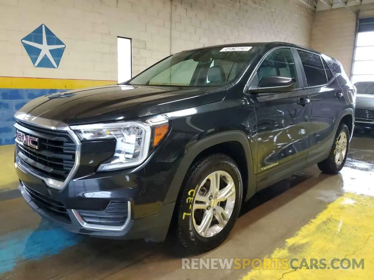 1 Photograph of a damaged car 3GKALTEV3NL172720 GMC TERRAIN 2022