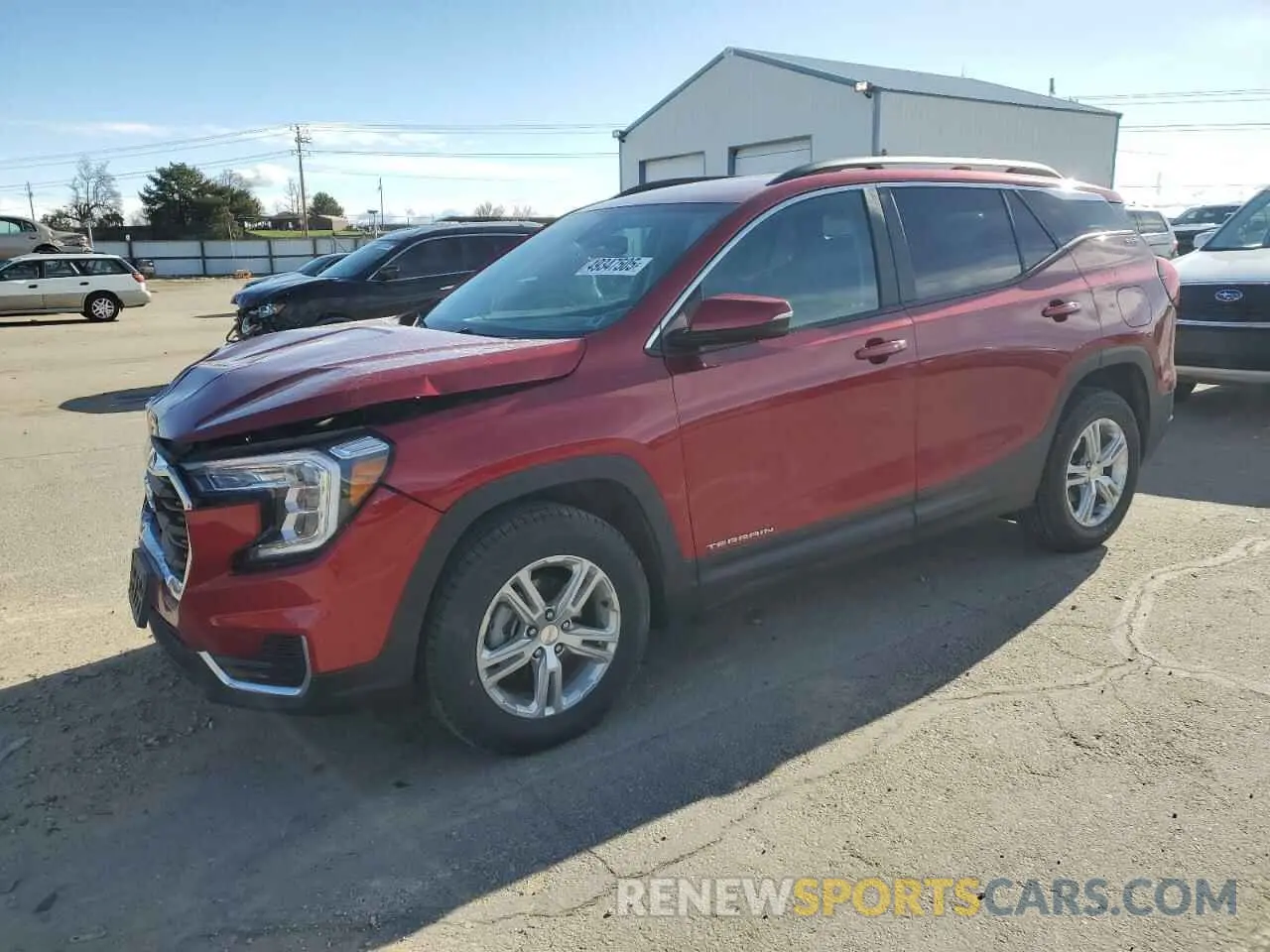 1 Фотография поврежденного автомобиля 3GKALTEV3NL177061 GMC TERRAIN 2022