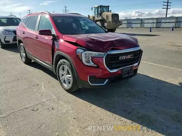11 Фотография поврежденного автомобиля 3GKALTEV3NL177061 GMC TERRAIN 2022