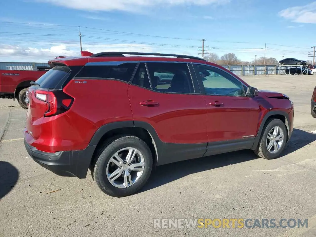 3 Фотография поврежденного автомобиля 3GKALTEV3NL177061 GMC TERRAIN 2022