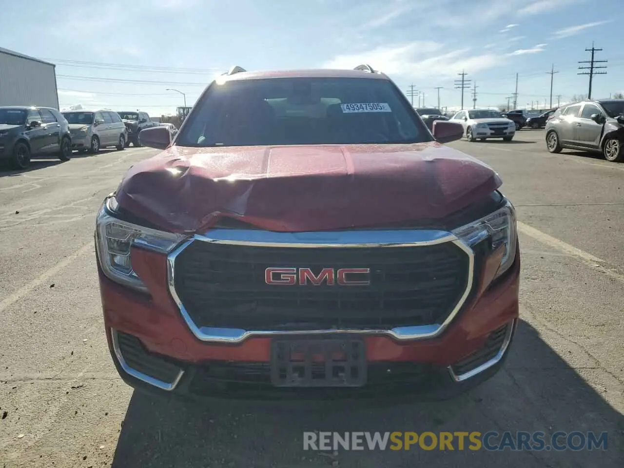 5 Фотография поврежденного автомобиля 3GKALTEV3NL177061 GMC TERRAIN 2022