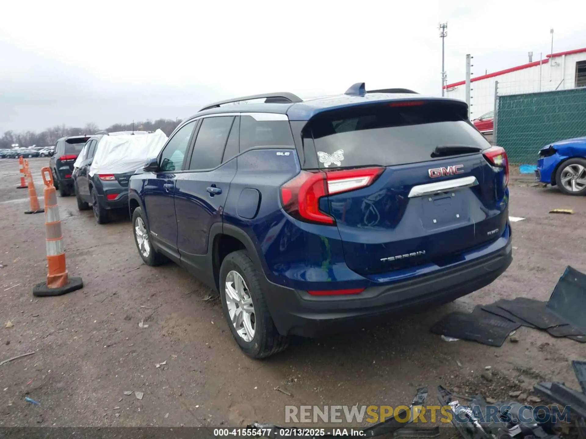3 Photograph of a damaged car 3GKALTEV3NL191168 GMC TERRAIN 2022
