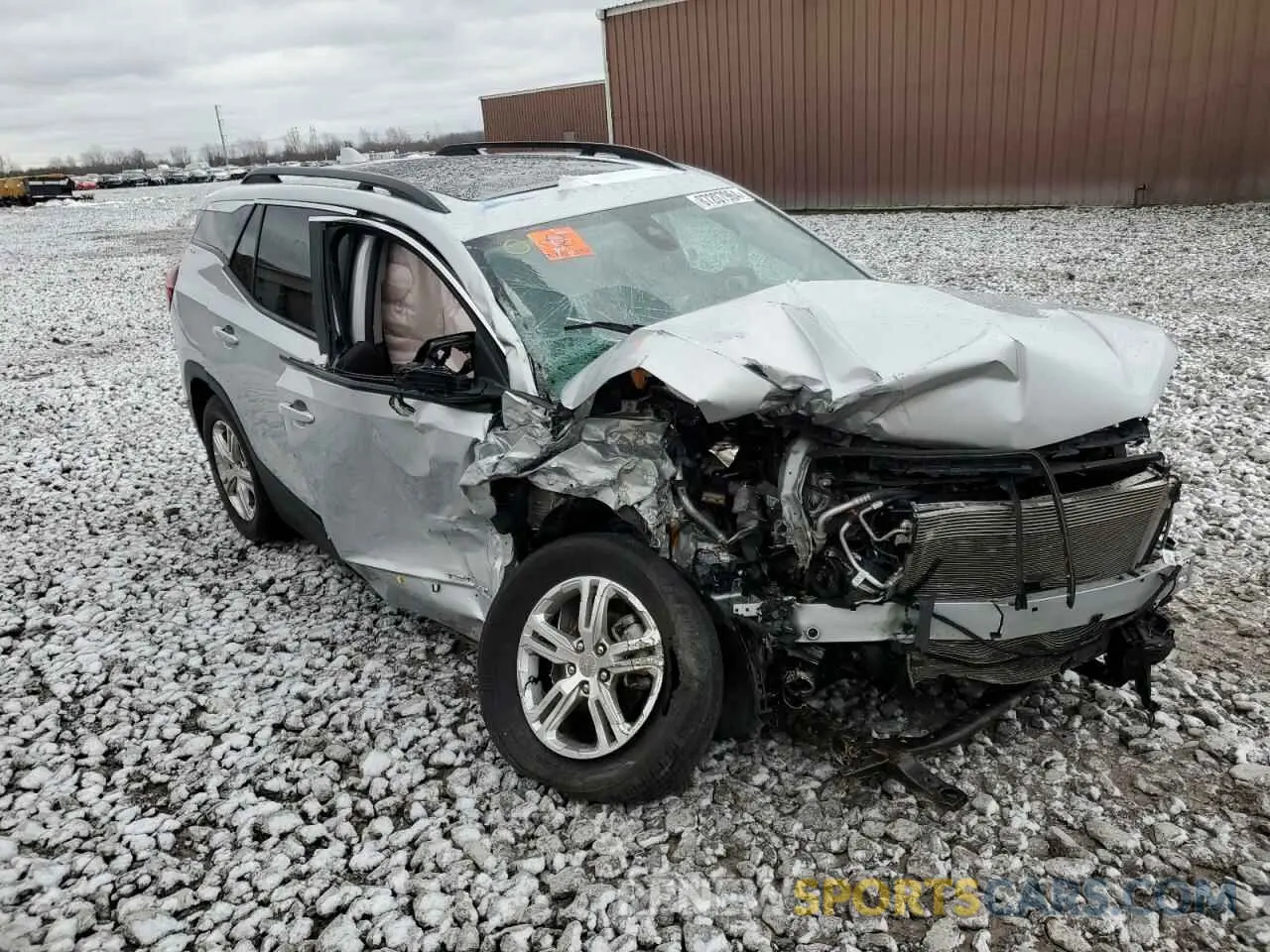 4 Photograph of a damaged car 3GKALTEV4NL125583 GMC TERRAIN 2022