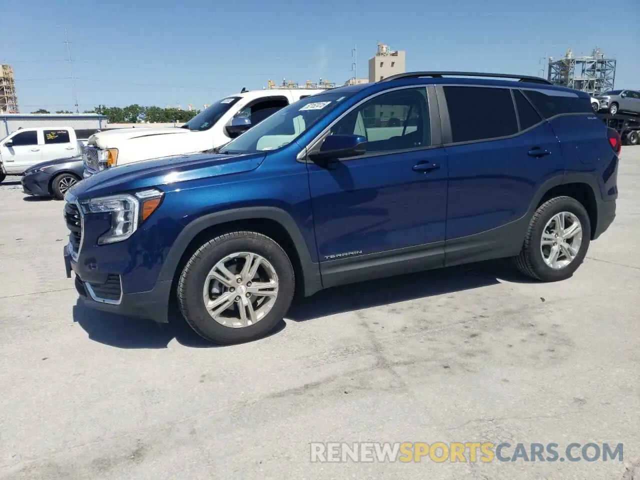 1 Photograph of a damaged car 3GKALTEV5NL137581 GMC TERRAIN 2022