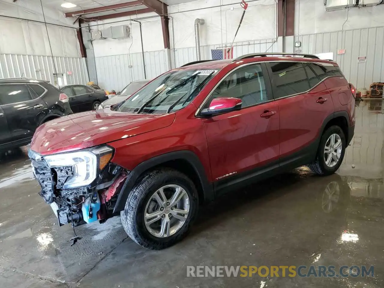 1 Фотография поврежденного автомобиля 3GKALTEV6NL114679 GMC TERRAIN 2022