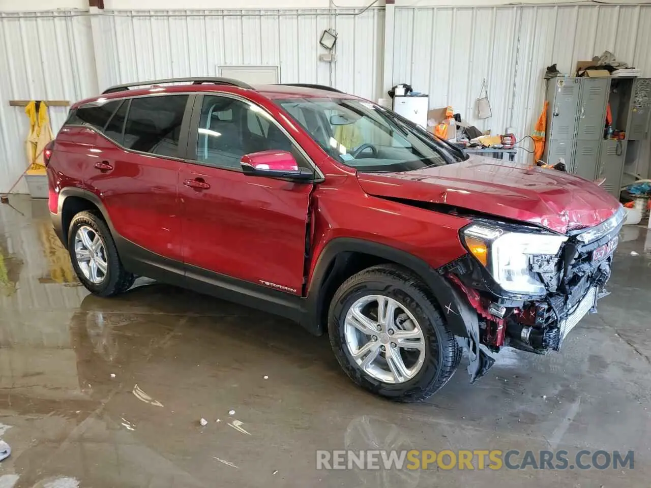 4 Фотография поврежденного автомобиля 3GKALTEV6NL114679 GMC TERRAIN 2022