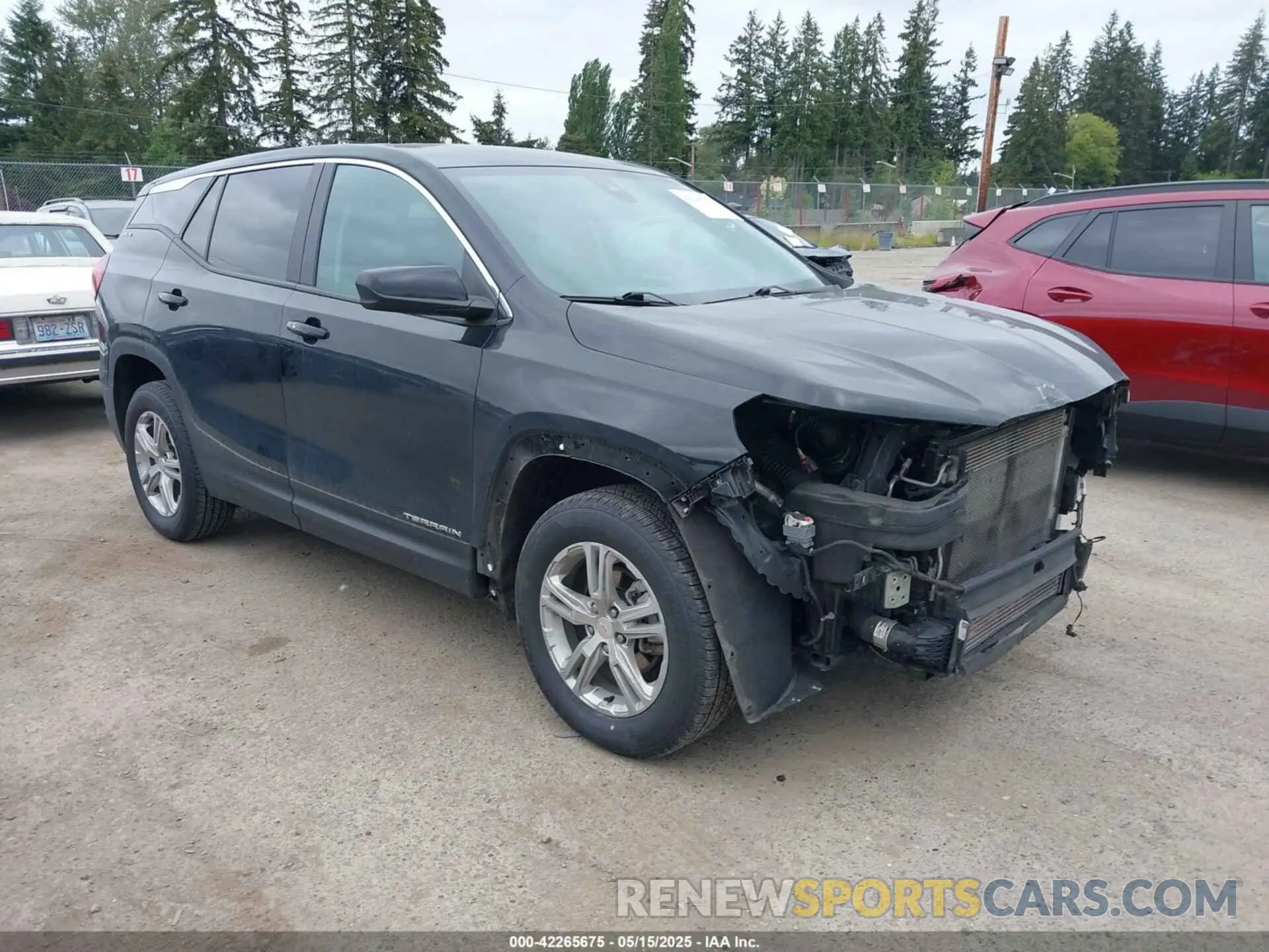 1 Фотография поврежденного автомобиля 3GKALTEV6NL167902 GMC TERRAIN 2022