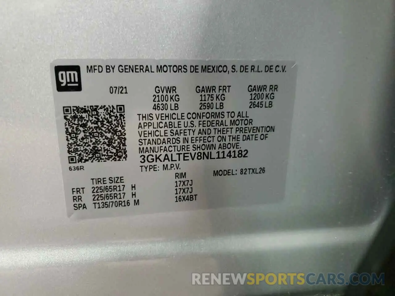 13 Photograph of a damaged car 3GKALTEV8NL114182 GMC TERRAIN 2022