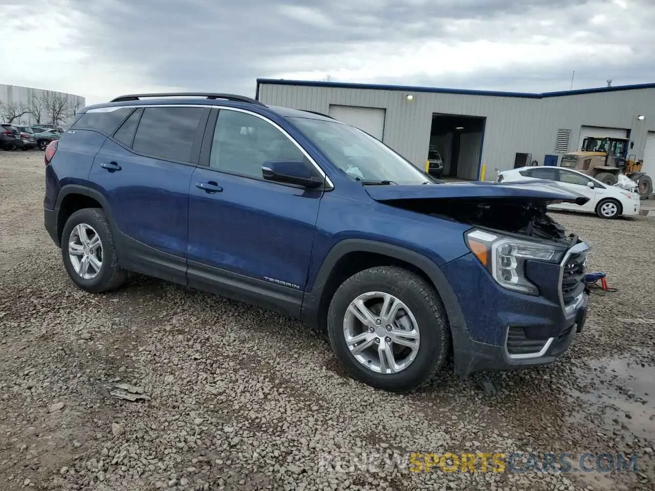 4 Photograph of a damaged car 3GKALTEV8NL115624 GMC TERRAIN 2022