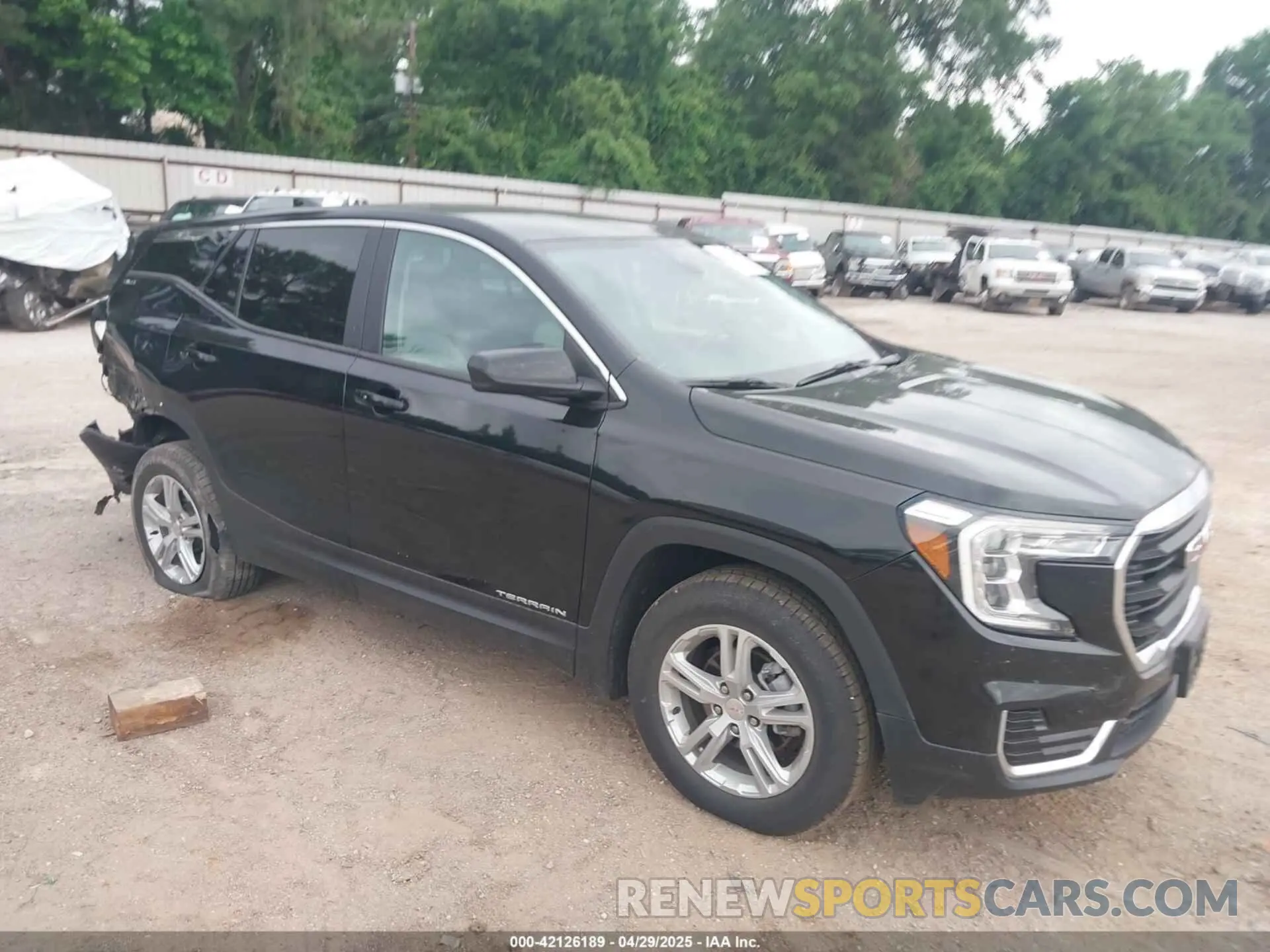1 Photograph of a damaged car 3GKALTEV8NL167447 GMC TERRAIN 2022