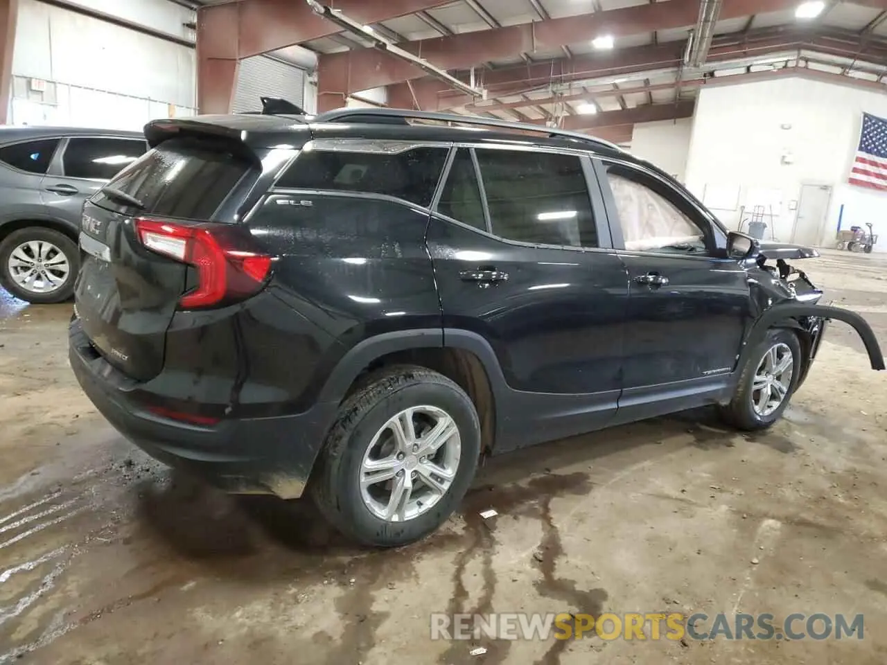 3 Фотография поврежденного автомобиля 3GKALTEV8NL260503 GMC TERRAIN 2022