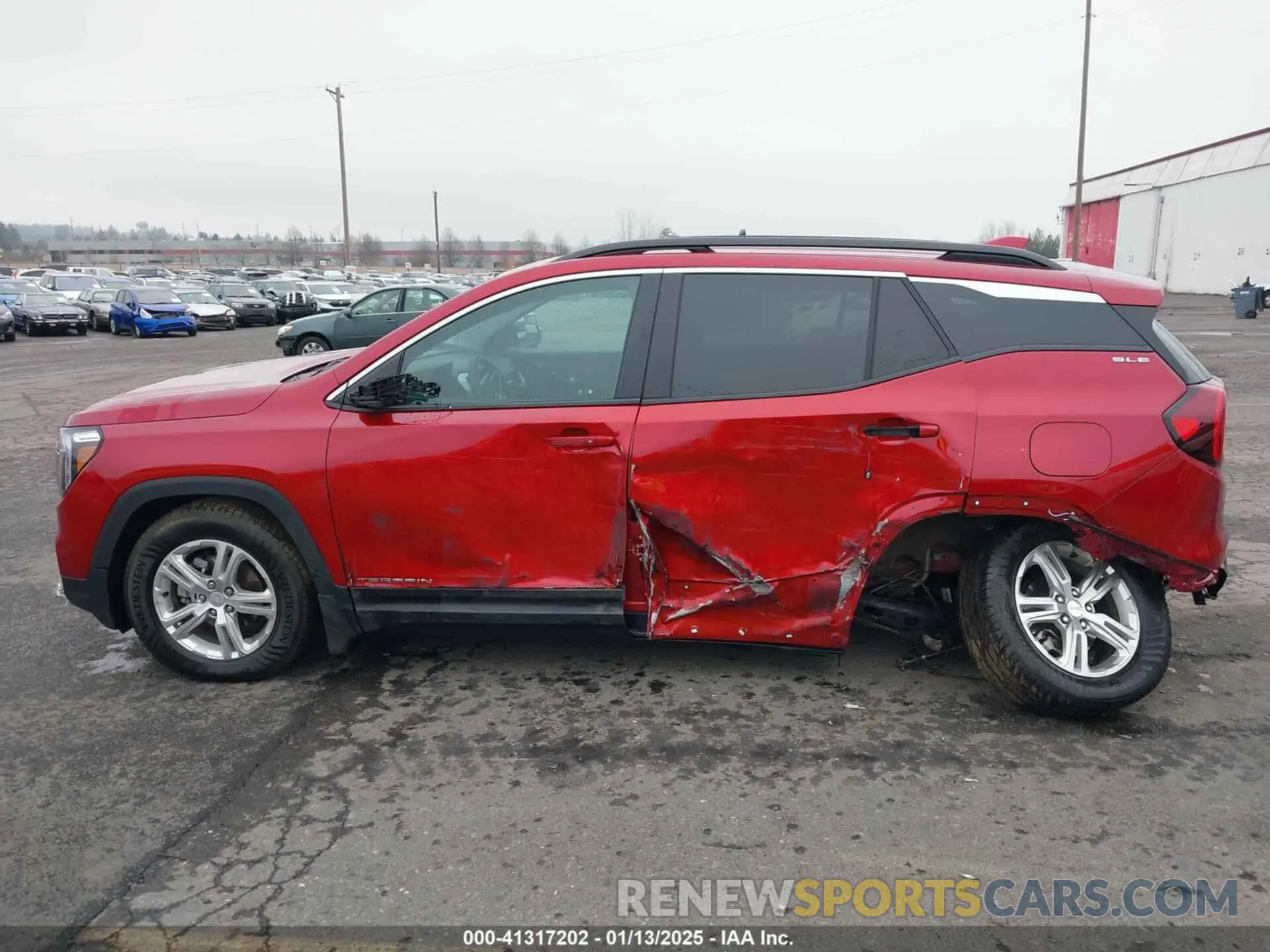 14 Photograph of a damaged car 3GKALTEV9NL150978 GMC TERRAIN 2022
