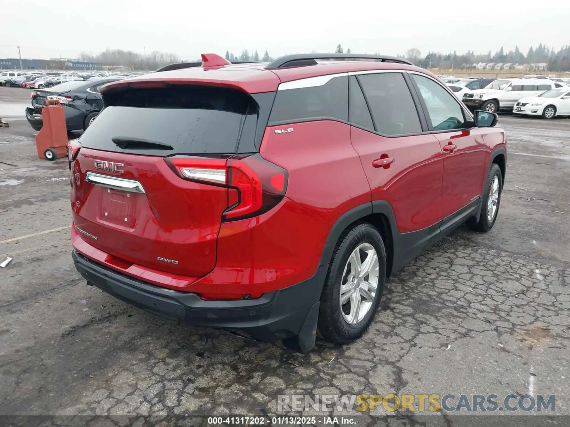 4 Photograph of a damaged car 3GKALTEV9NL150978 GMC TERRAIN 2022