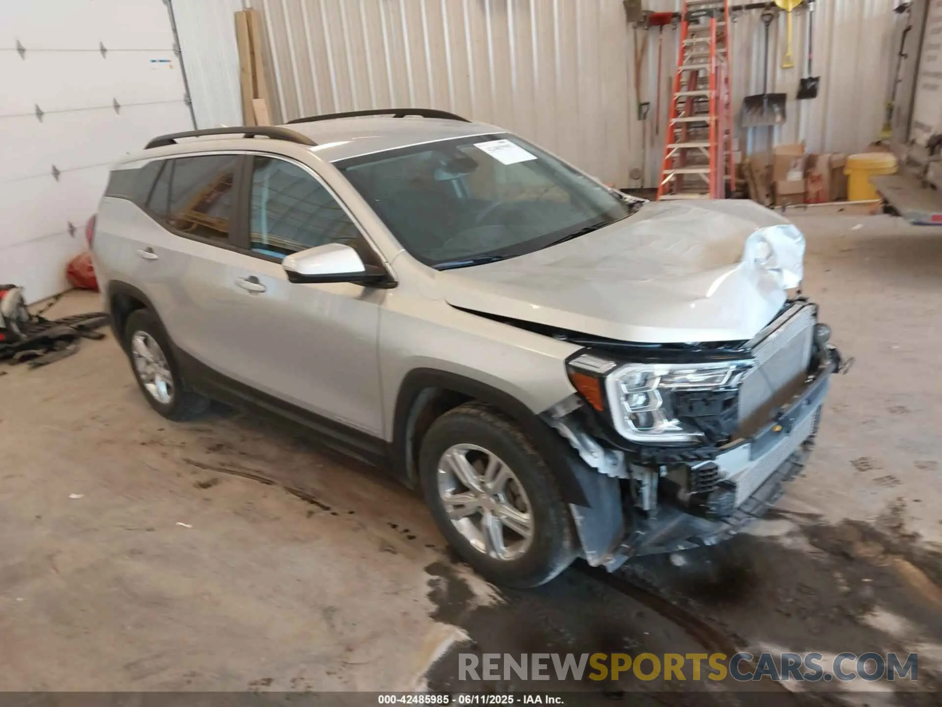 1 Photograph of a damaged car 3GKALTEVXNL146129 GMC TERRAIN 2022