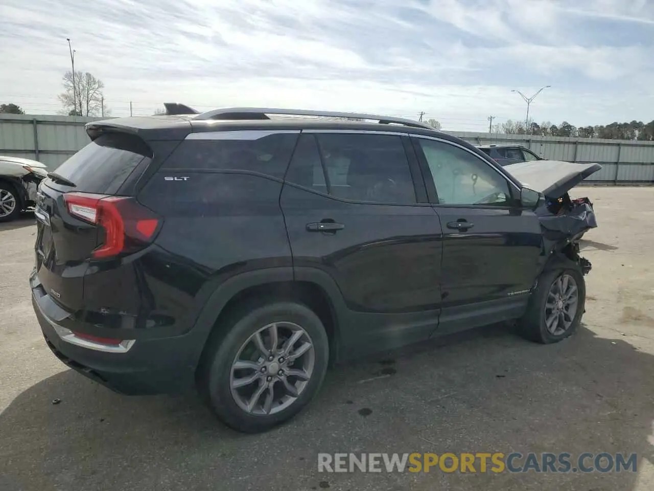 3 Фотография поврежденного автомобиля 3GKALVEV1NL179564 GMC TERRAIN 2022