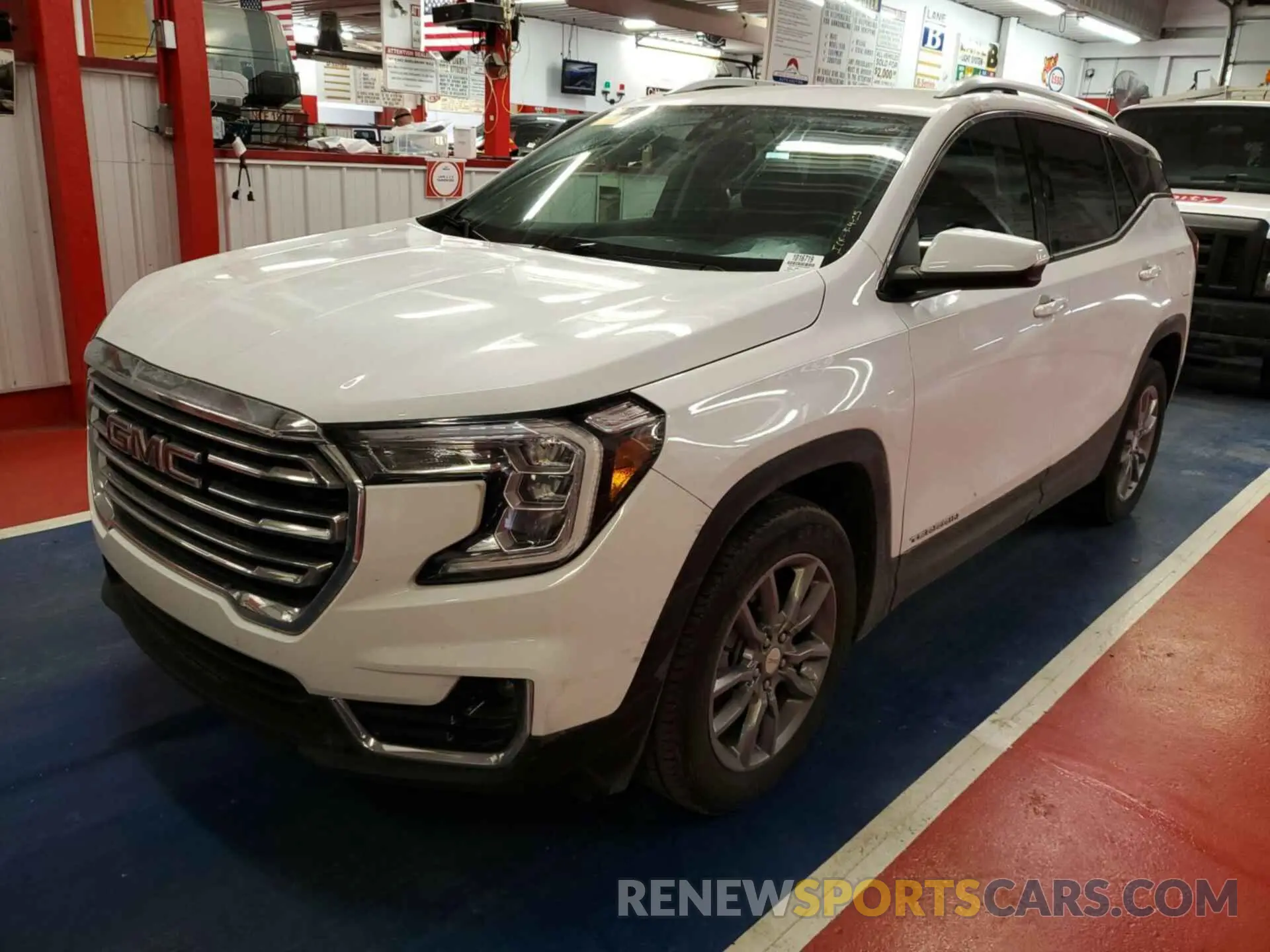 22 Photograph of a damaged car 3GKALVEV2NL232028 GMC TERRAIN 2022
