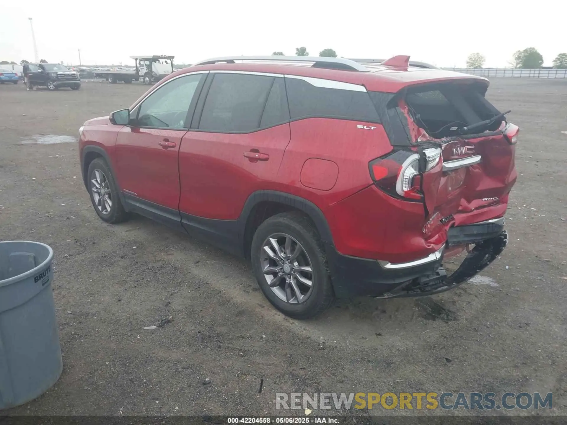3 Фотография поврежденного автомобиля 3GKALVEV3NL175709 GMC TERRAIN 2022