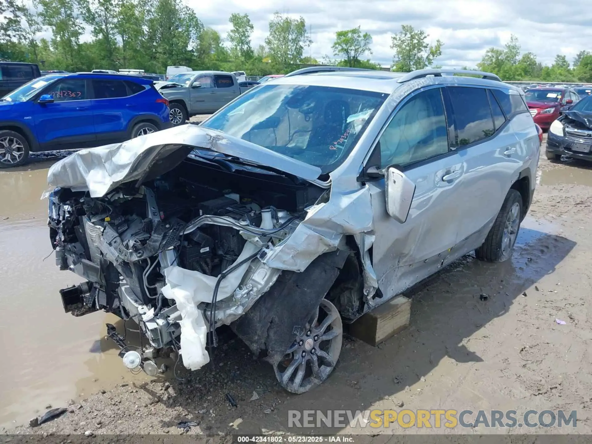 2 Фотография поврежденного автомобиля 3GKALVEV7NL124066 GMC TERRAIN 2022