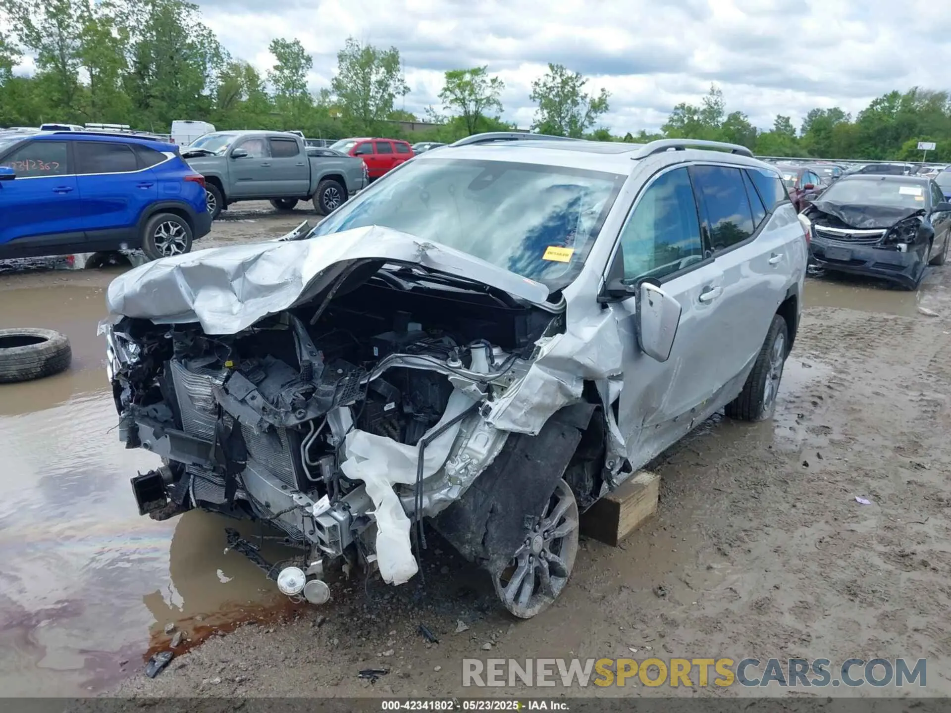 6 Фотография поврежденного автомобиля 3GKALVEV7NL124066 GMC TERRAIN 2022