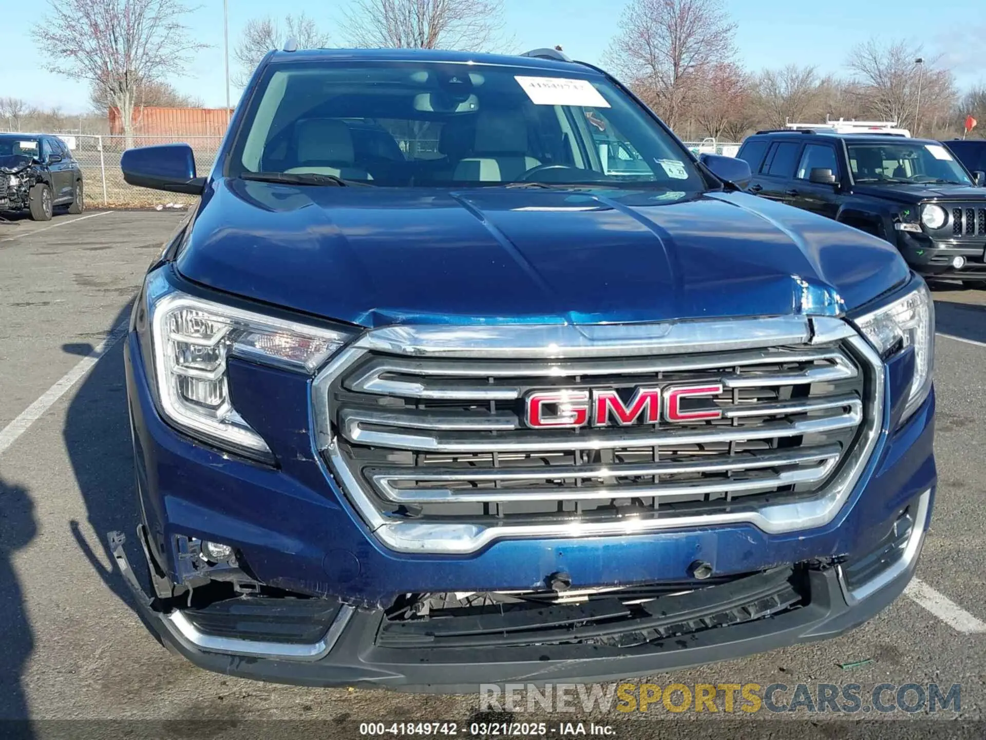 6 Photograph of a damaged car 3GKALVEV9NL173222 GMC TERRAIN 2022
