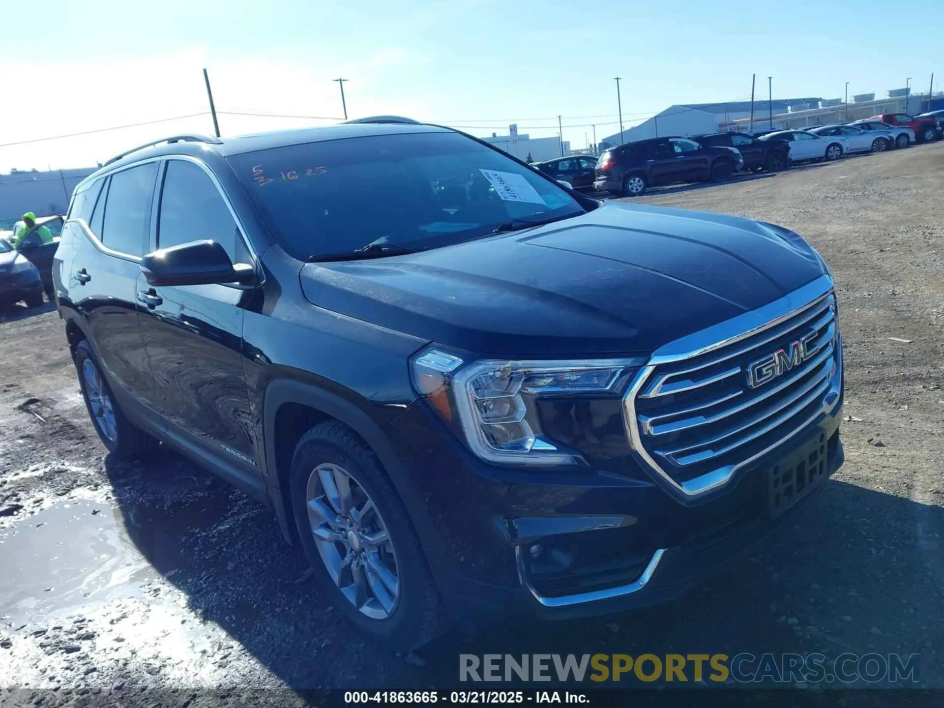 1 Photograph of a damaged car 3GKALVEVXNL171057 GMC TERRAIN 2022