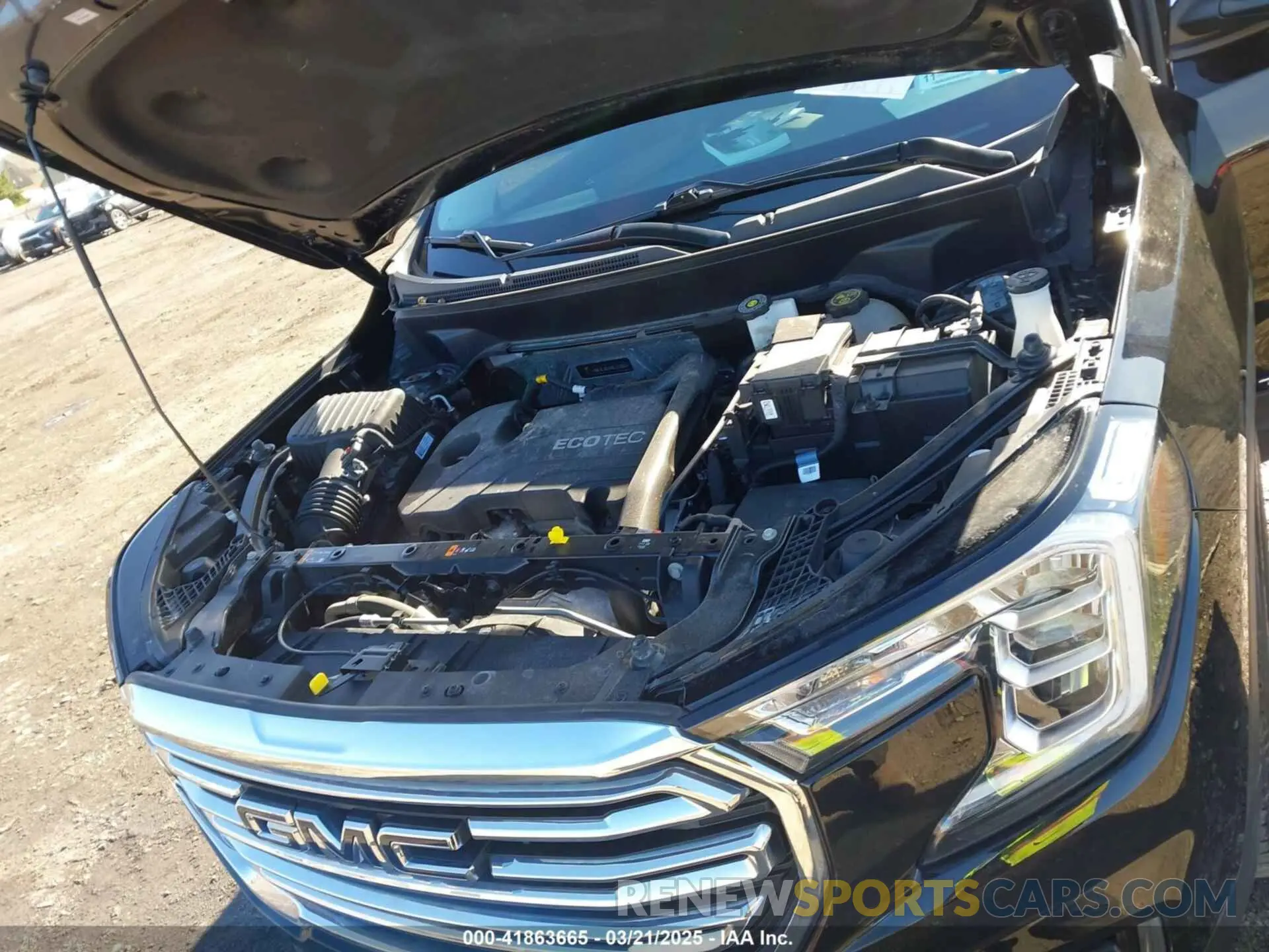 10 Photograph of a damaged car 3GKALVEVXNL171057 GMC TERRAIN 2022