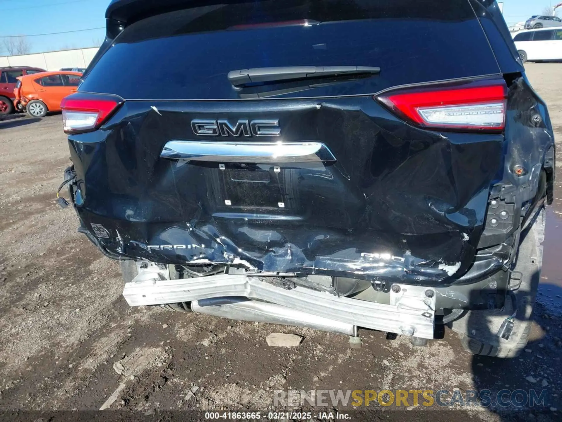 6 Photograph of a damaged car 3GKALVEVXNL171057 GMC TERRAIN 2022