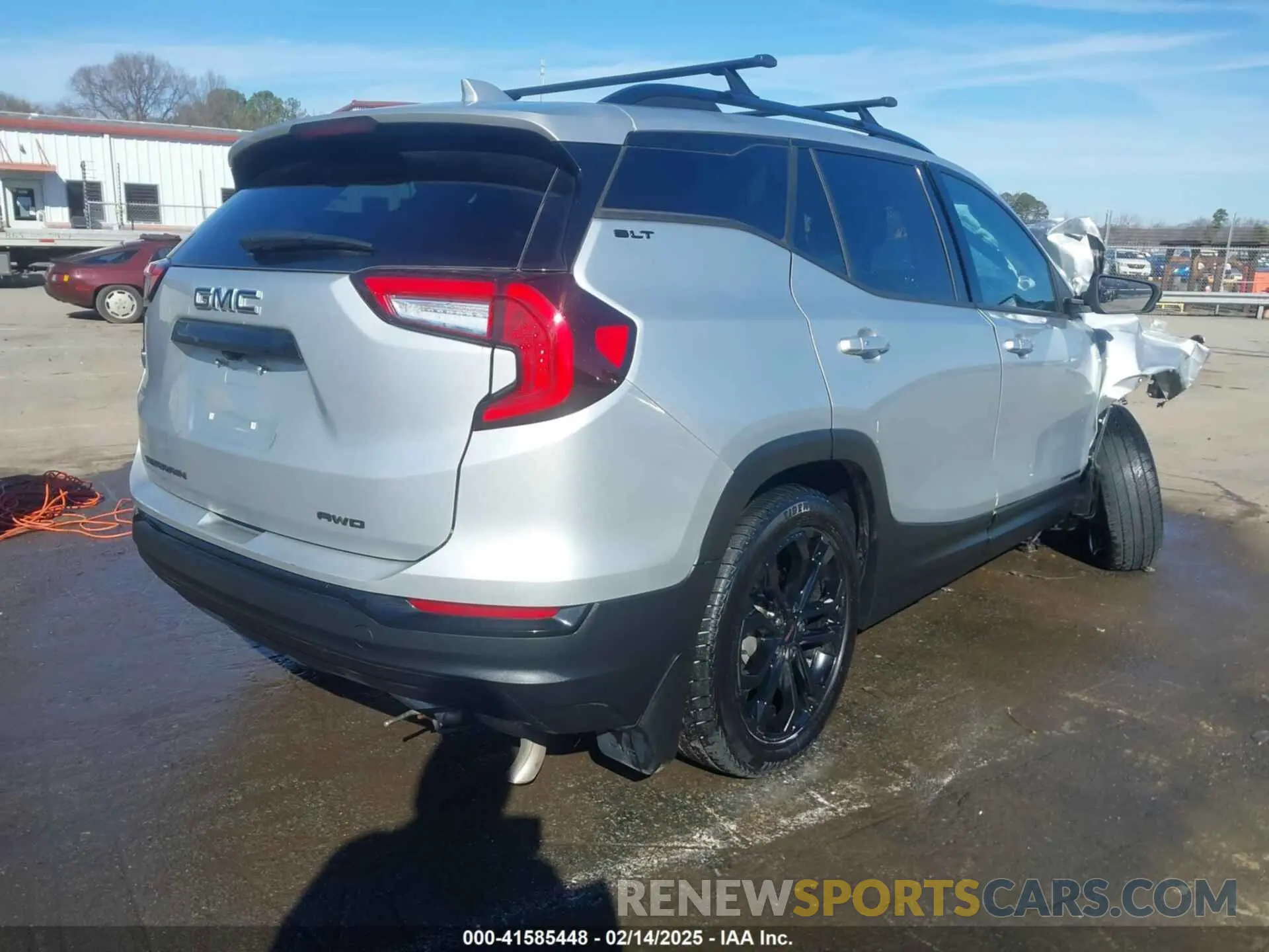 4 Фотография поврежденного автомобиля 3GKALVEVXNL199635 GMC TERRAIN 2022