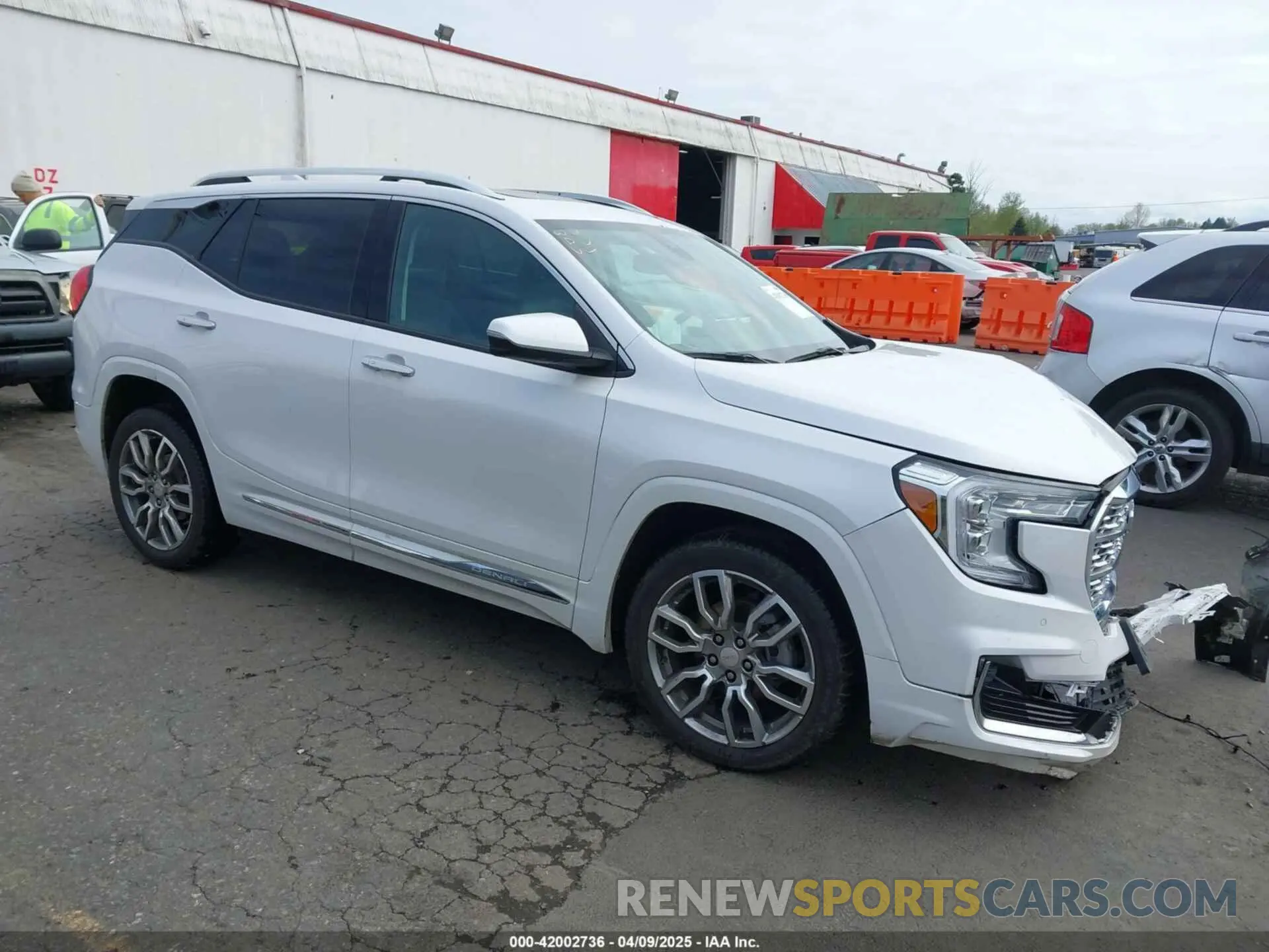 1 Photograph of a damaged car 3GKALXEV1NL301271 GMC TERRAIN 2022