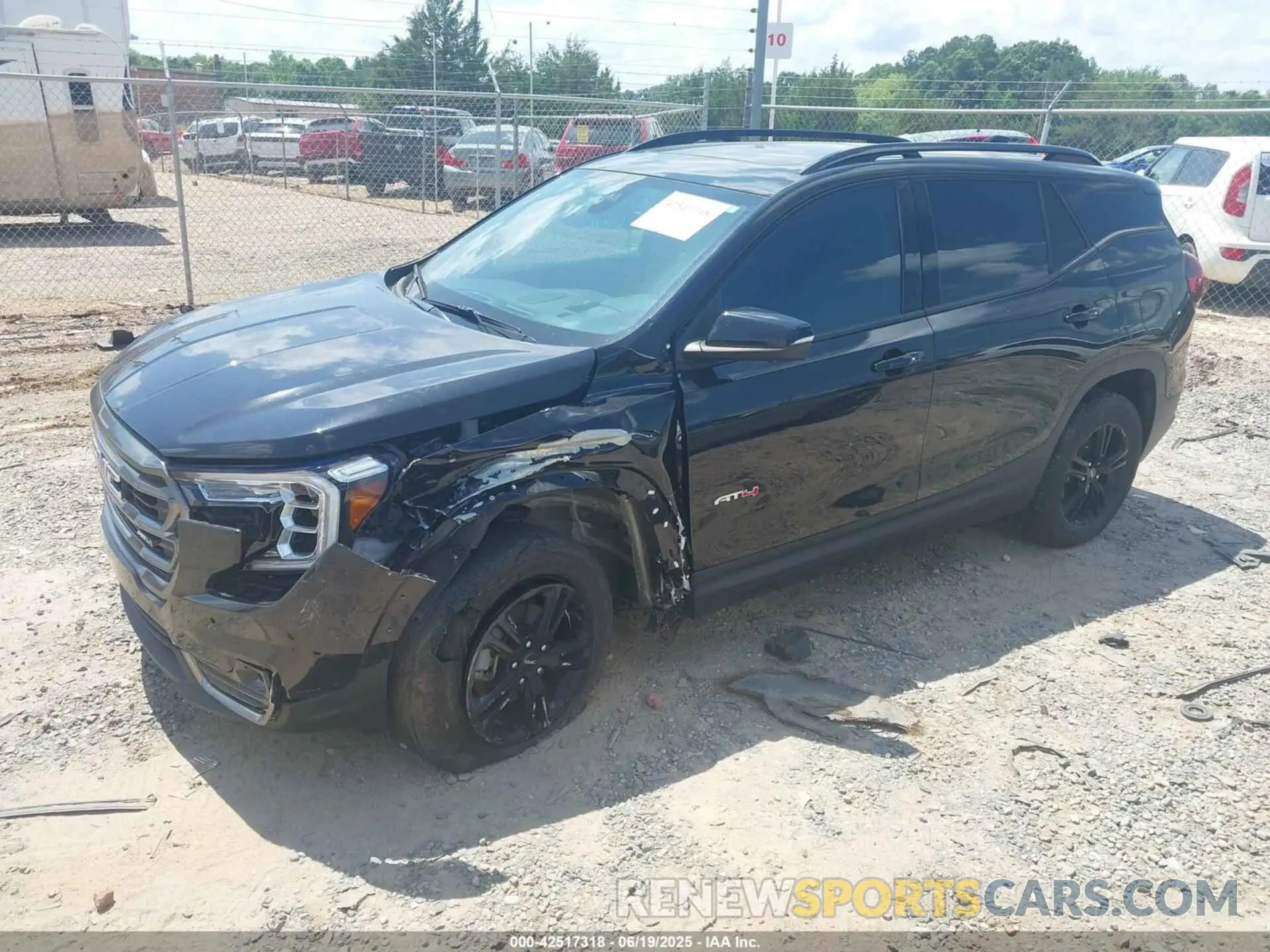 2 Photograph of a damaged car 3GKALYEV7NL249845 GMC TERRAIN 2022