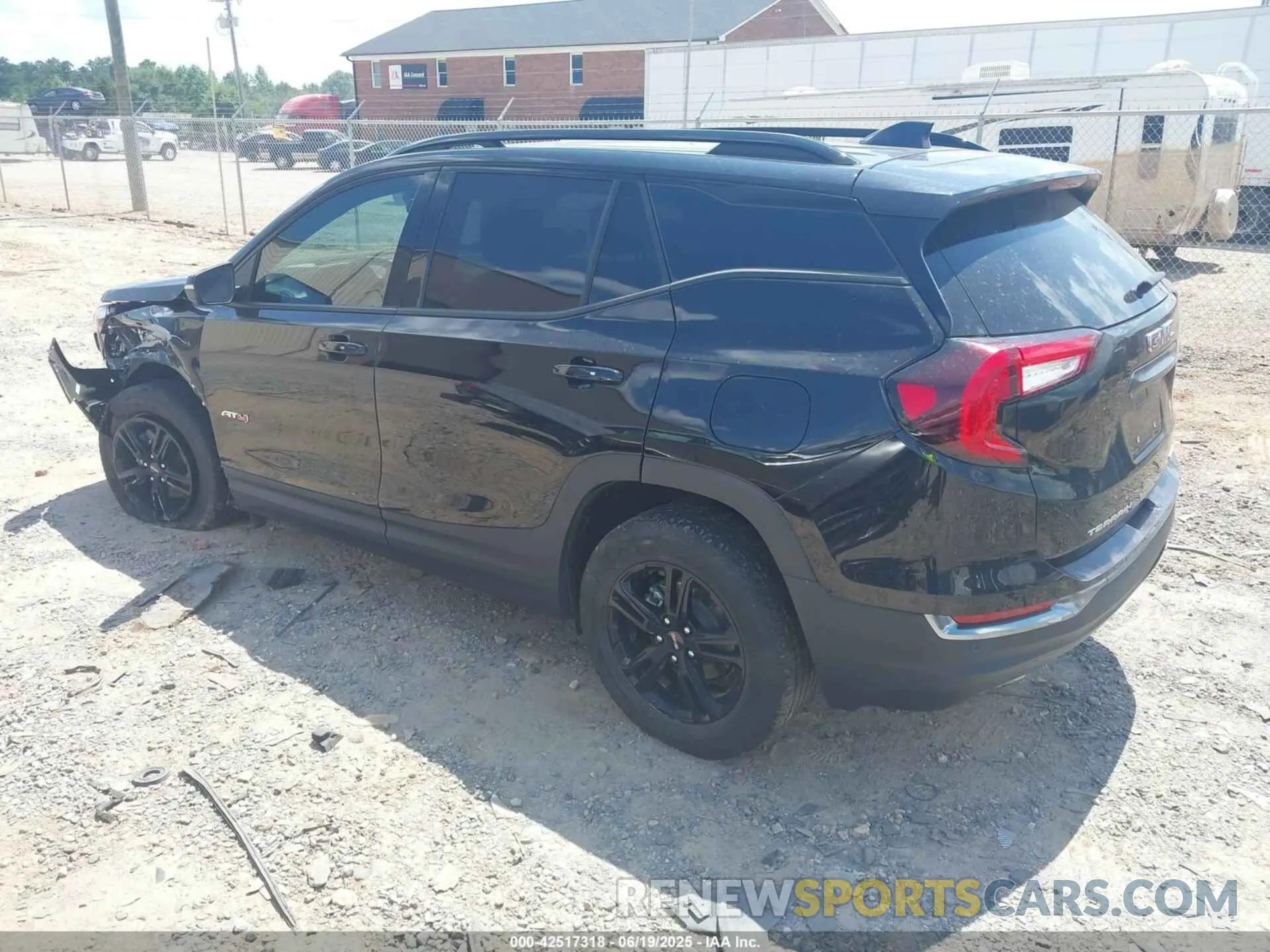 3 Photograph of a damaged car 3GKALYEV7NL249845 GMC TERRAIN 2022