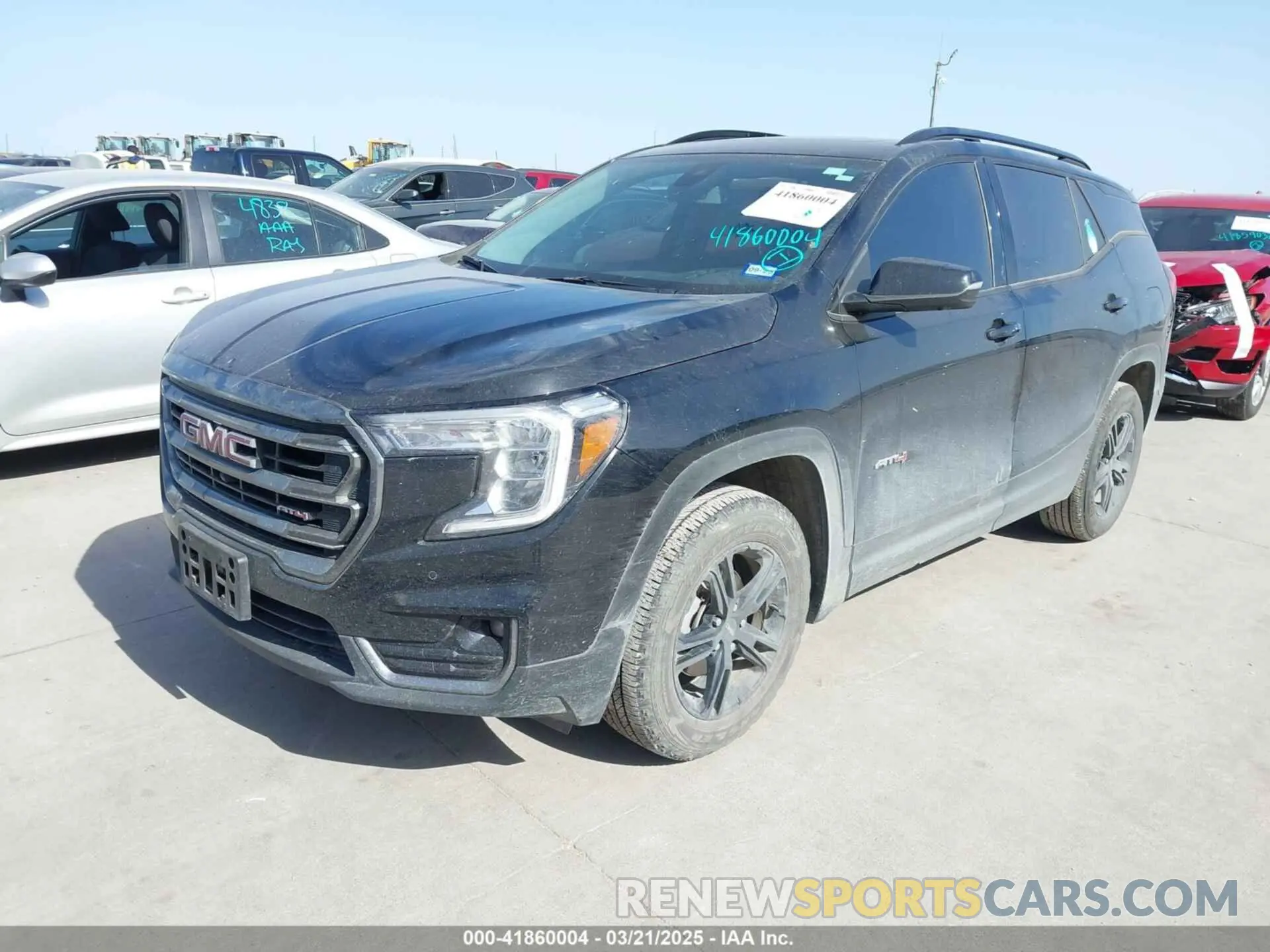 2 Фотография поврежденного автомобиля 3GKALYEVXNL286596 GMC TERRAIN 2022