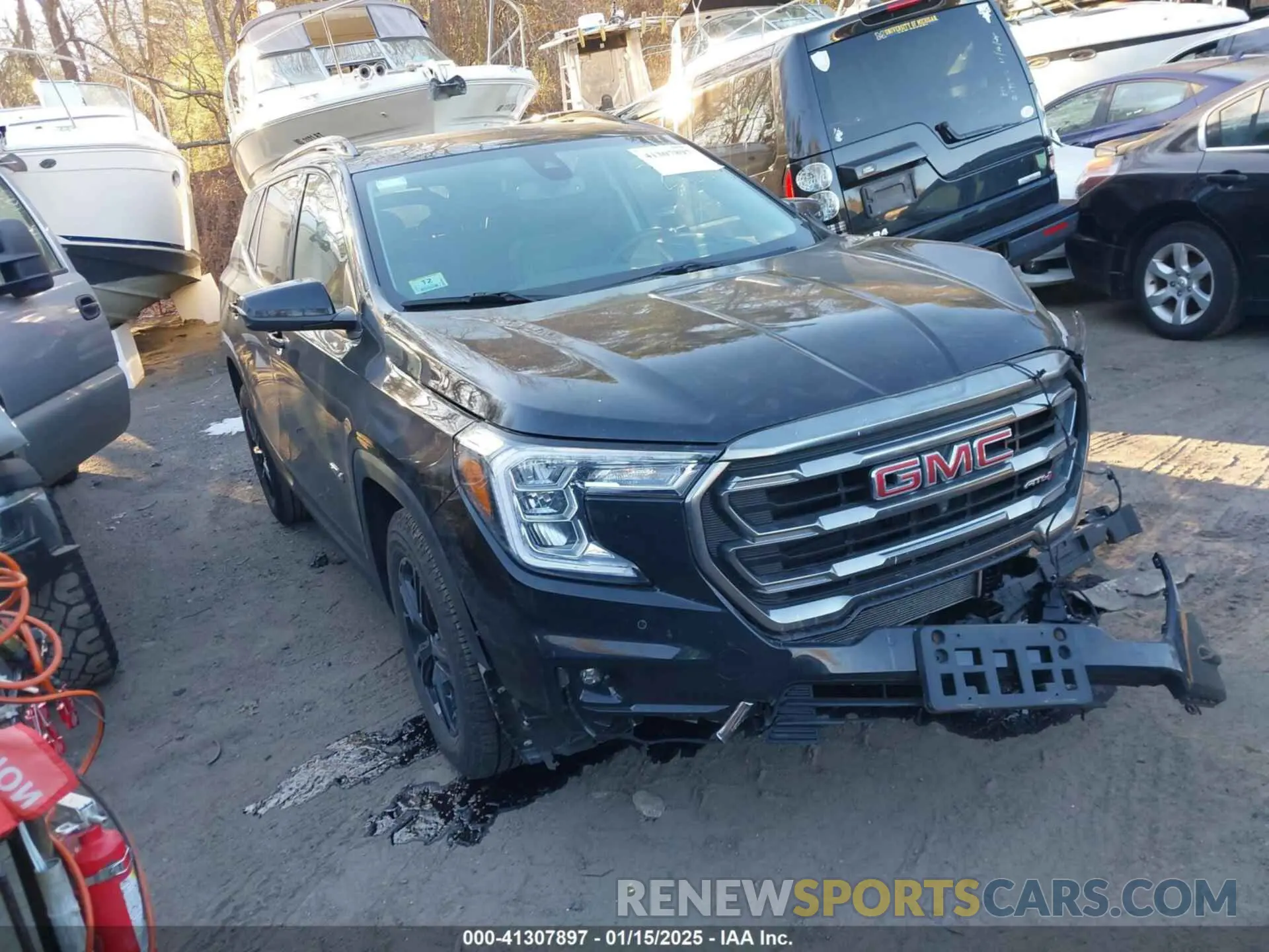 1 Photograph of a damaged car 3GKALYEVXNL312081 GMC TERRAIN 2022