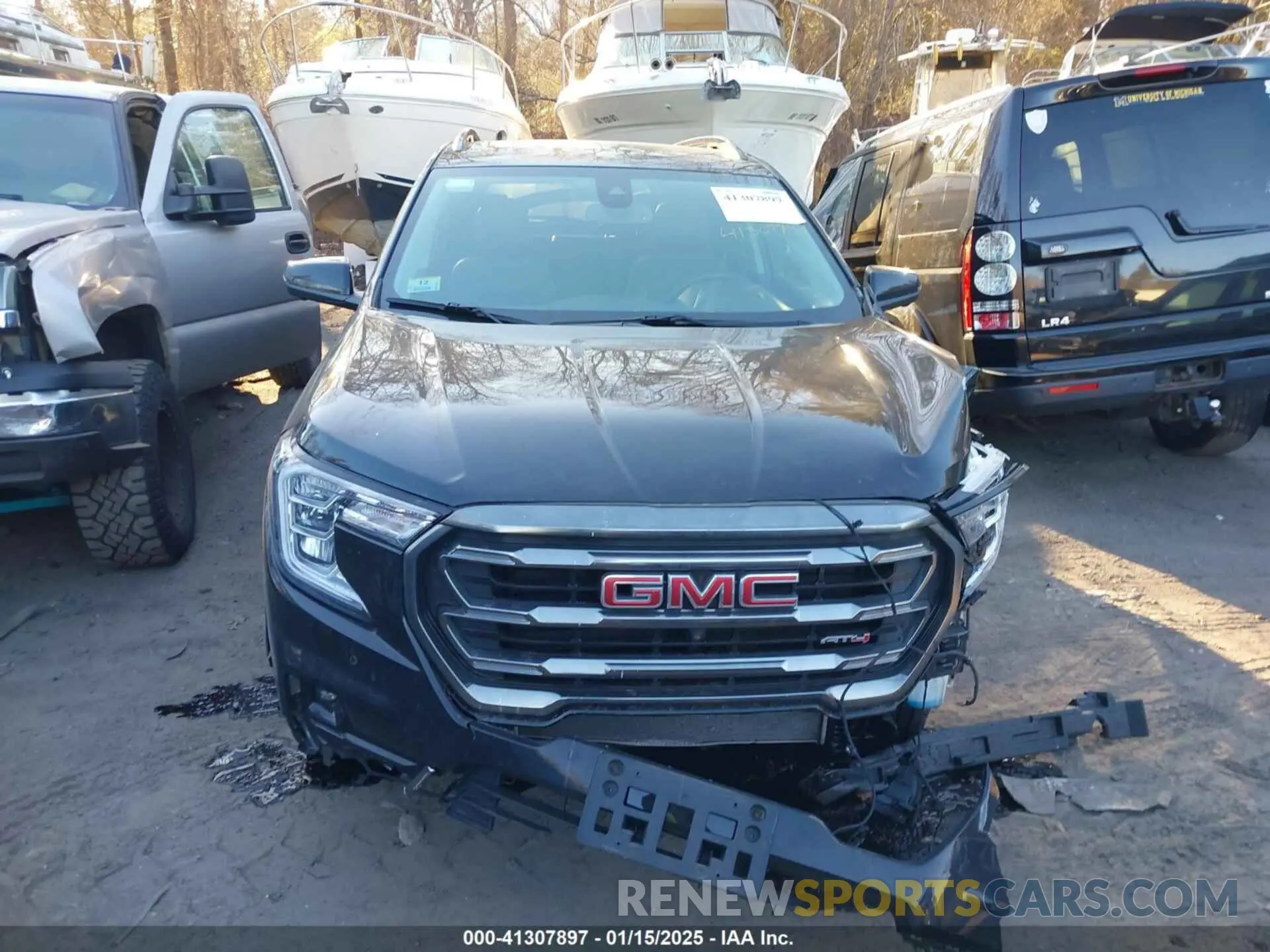 12 Photograph of a damaged car 3GKALYEVXNL312081 GMC TERRAIN 2022