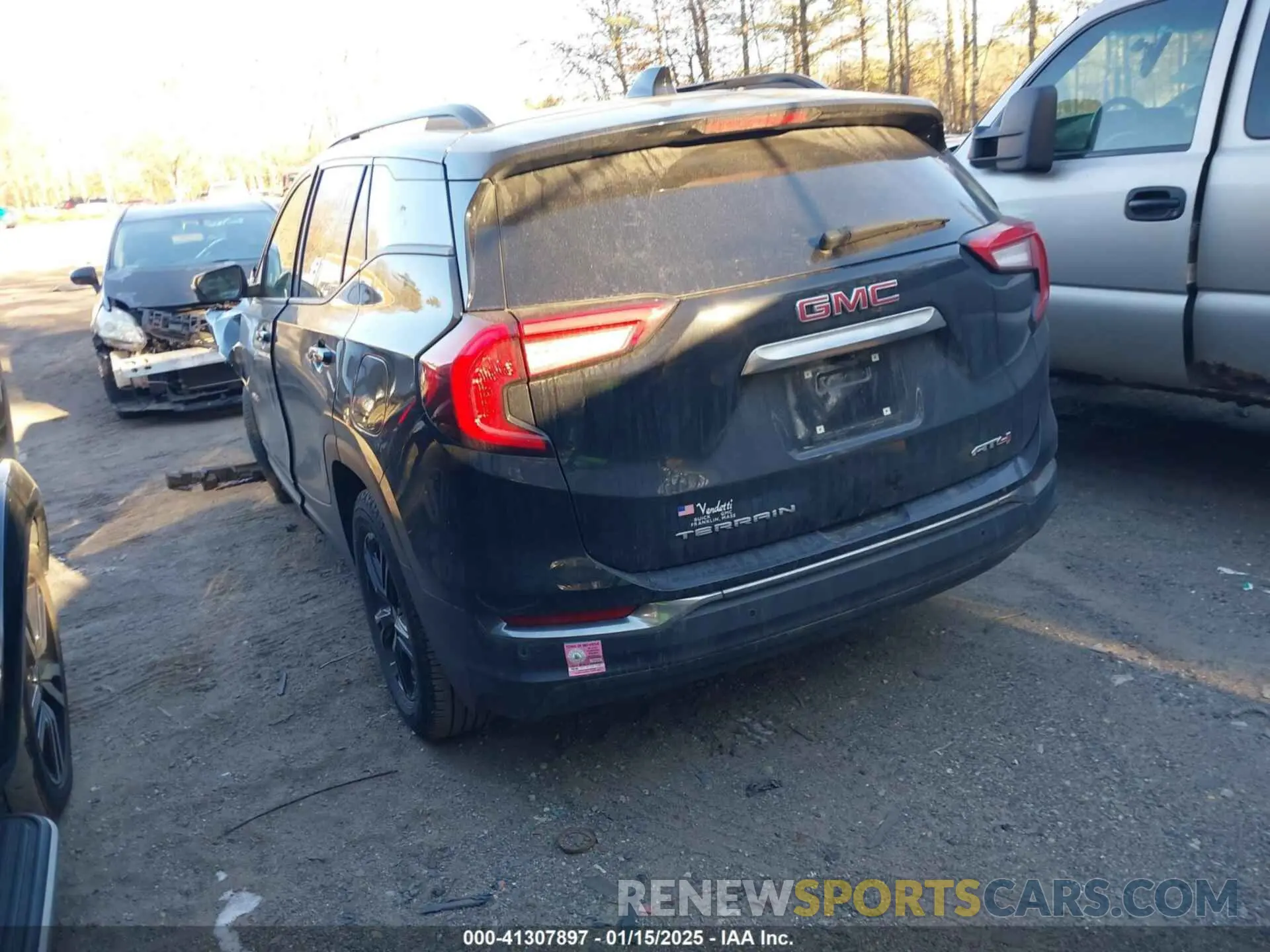3 Photograph of a damaged car 3GKALYEVXNL312081 GMC TERRAIN 2022